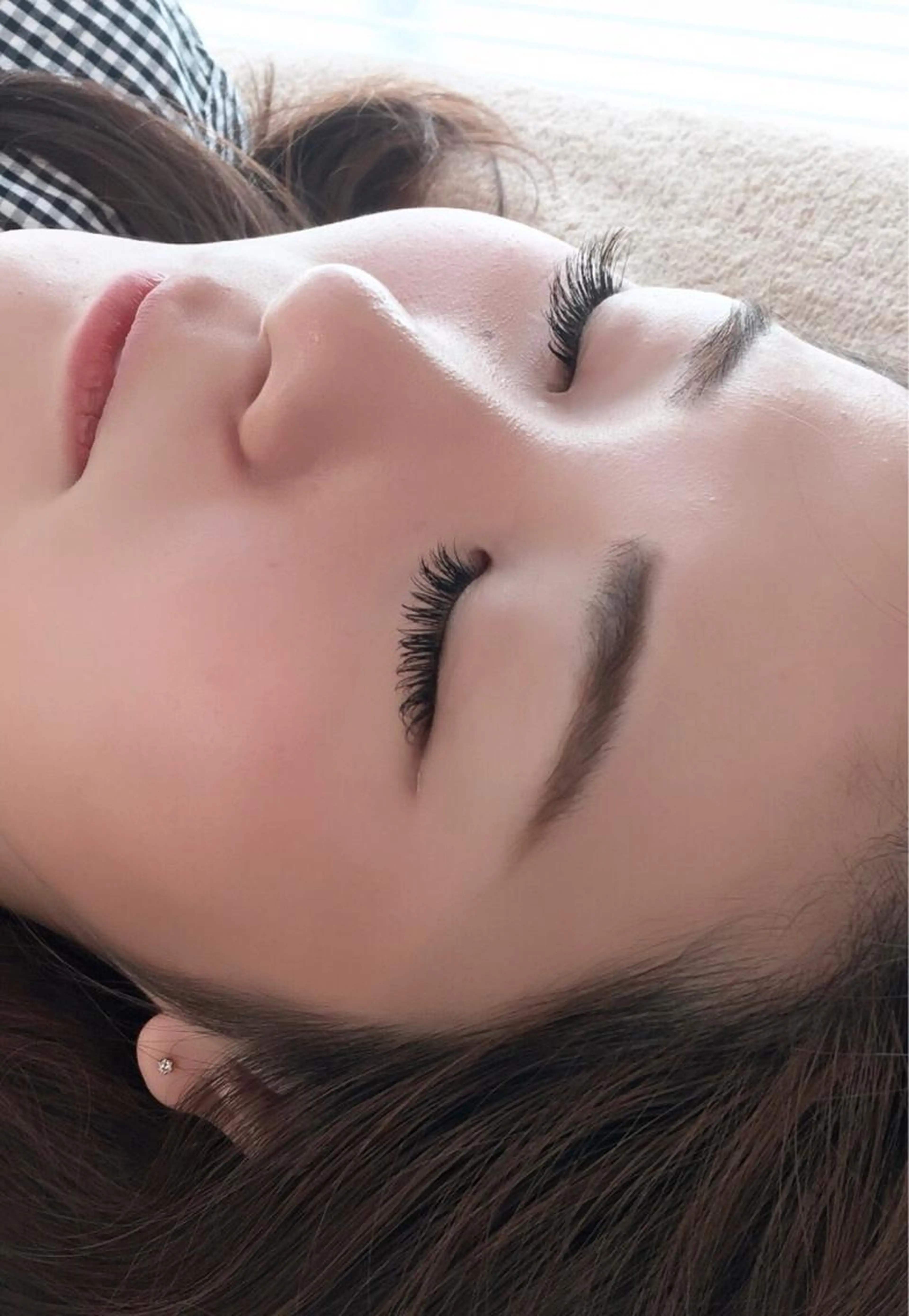 \着け心地&持ちが抜群‼︎/フラットラッシュ▷120本(美容液コーティング付き)ブラウンに変更OKの写真