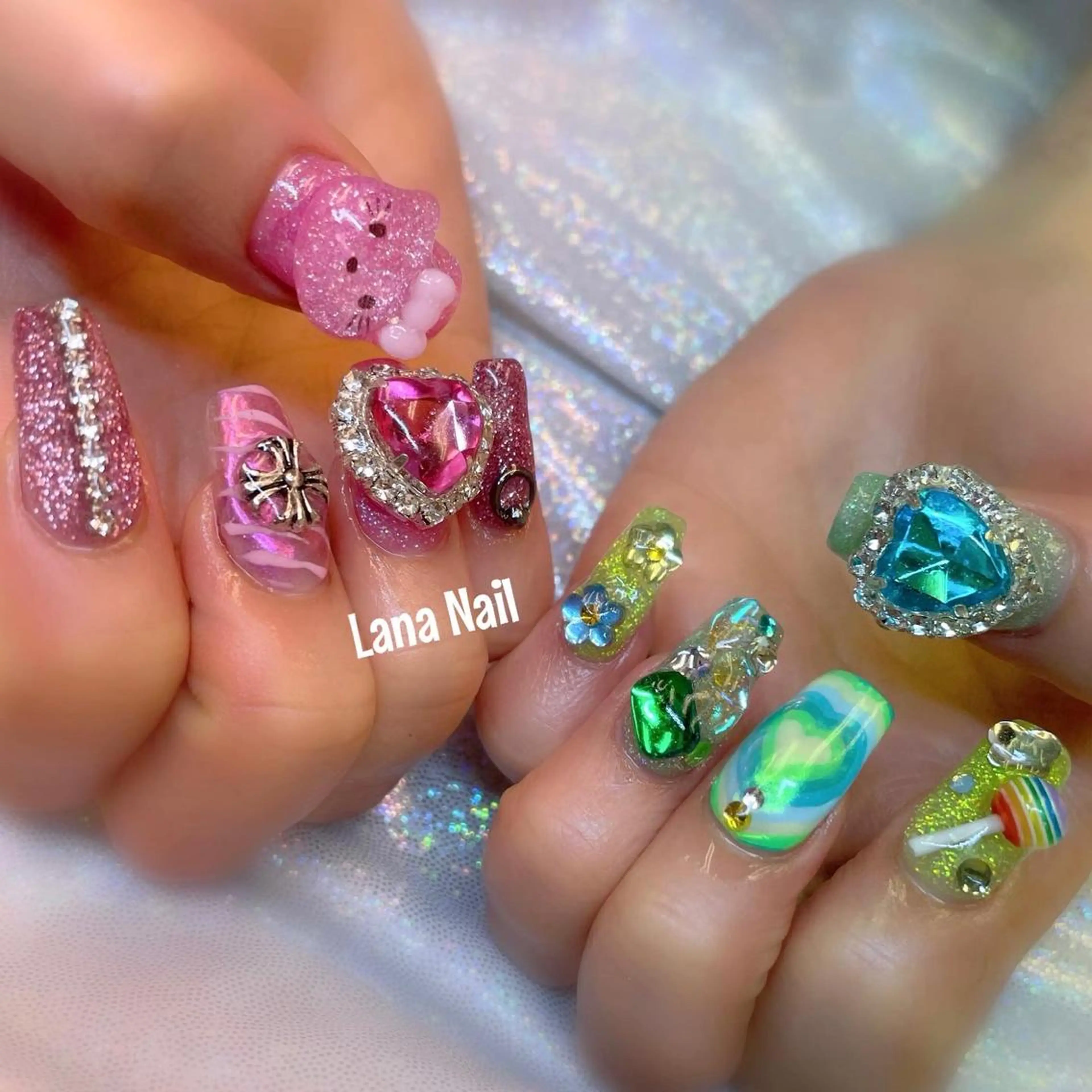 ネイル スカルプネイル Lana Nailのネイルデザイン