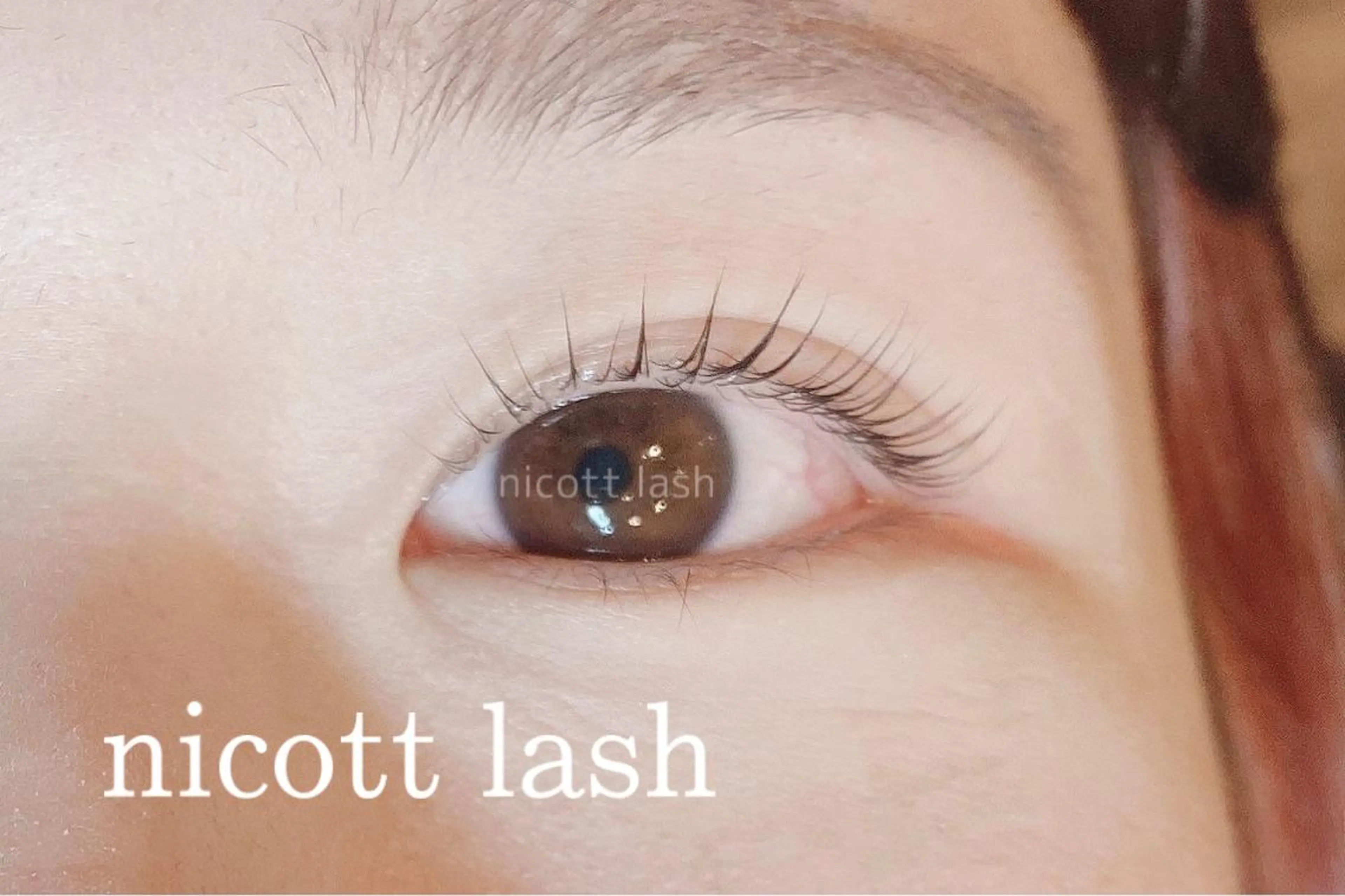 マツエク・マツパ パリジェンヌラッシュリフト nicottlash 天王寺店のマツエク・マツパデザイン