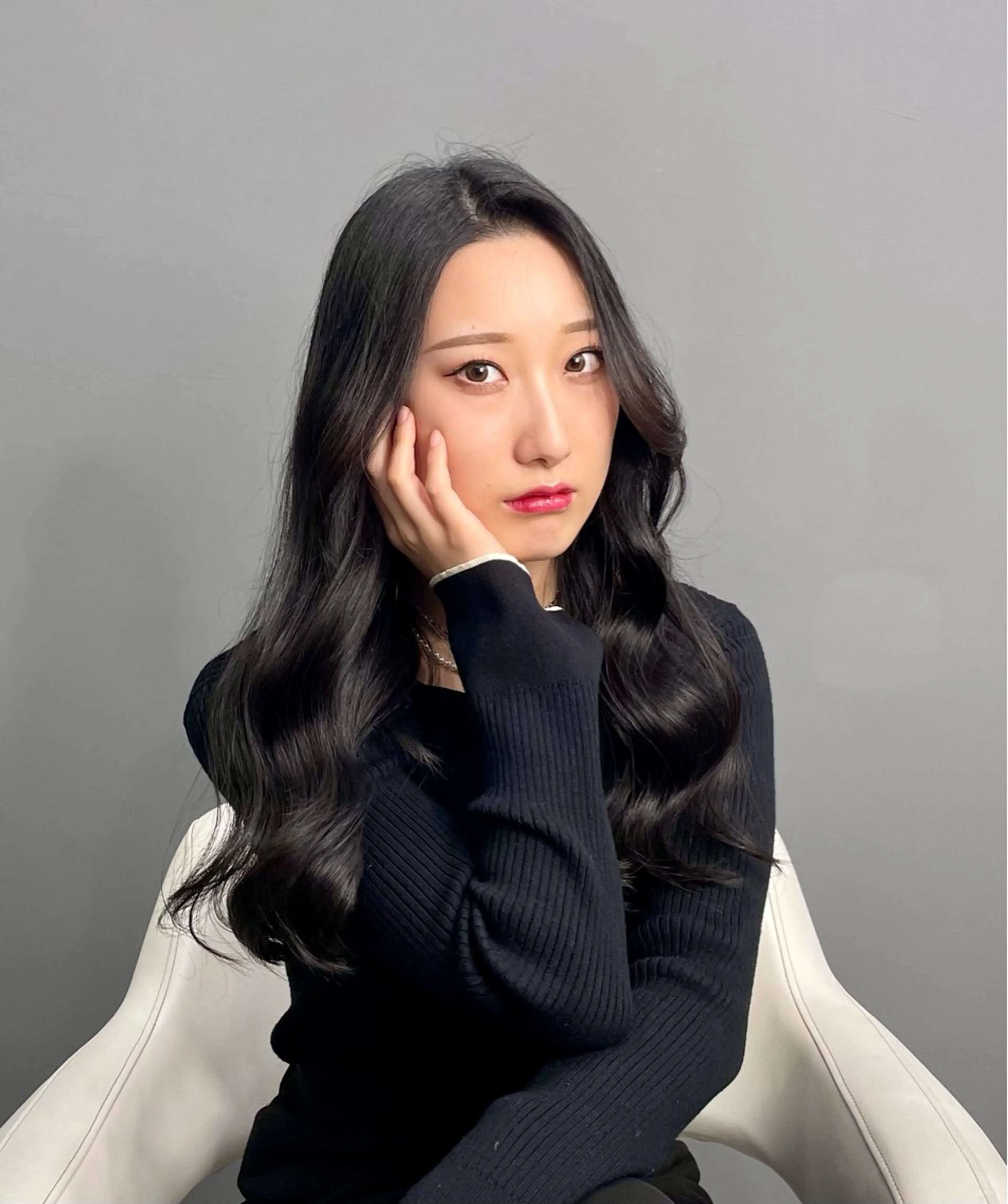 ロング 川面 夕華のヘアスタイル