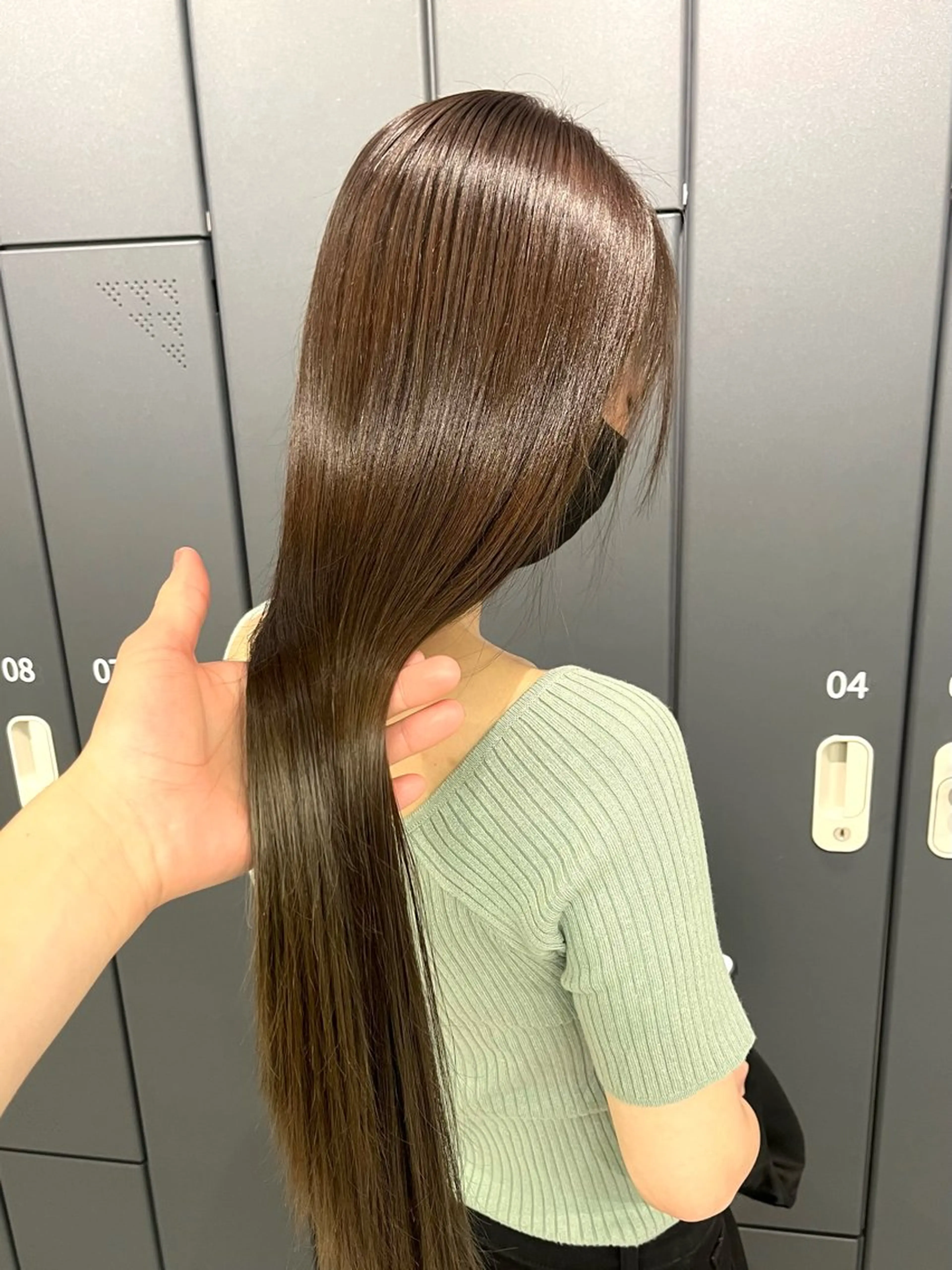 【髪質改善!アイロン使用】ストレート+カット+集中ケア【立川/ショート/ボブ/ショートボブ/顔まわりカット】の写真