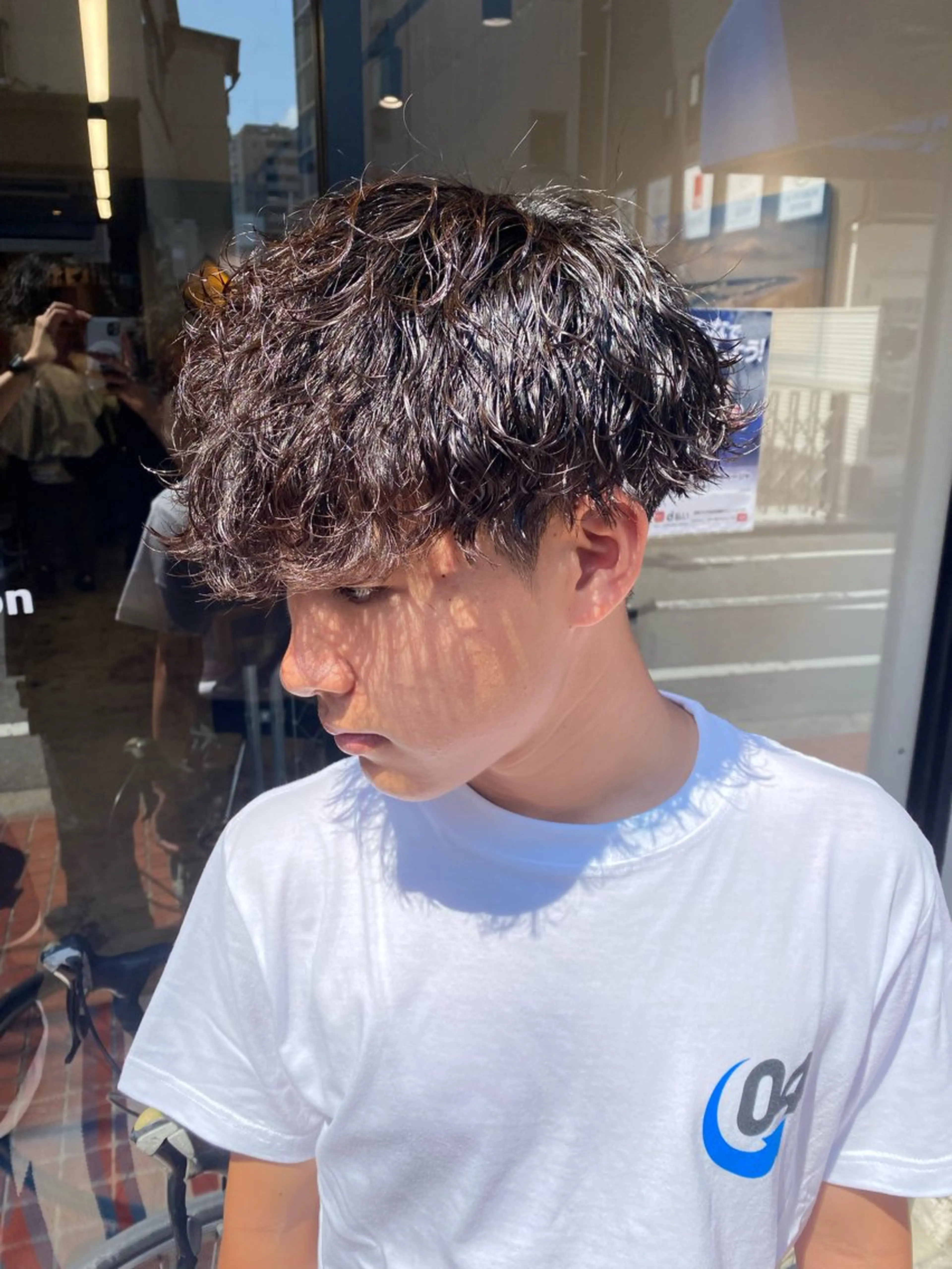 パーマ メンズ メンズパーマ 波巻きパーマ メンズパーマ/鈴木 雅也/メンズカットのヘアスタイル