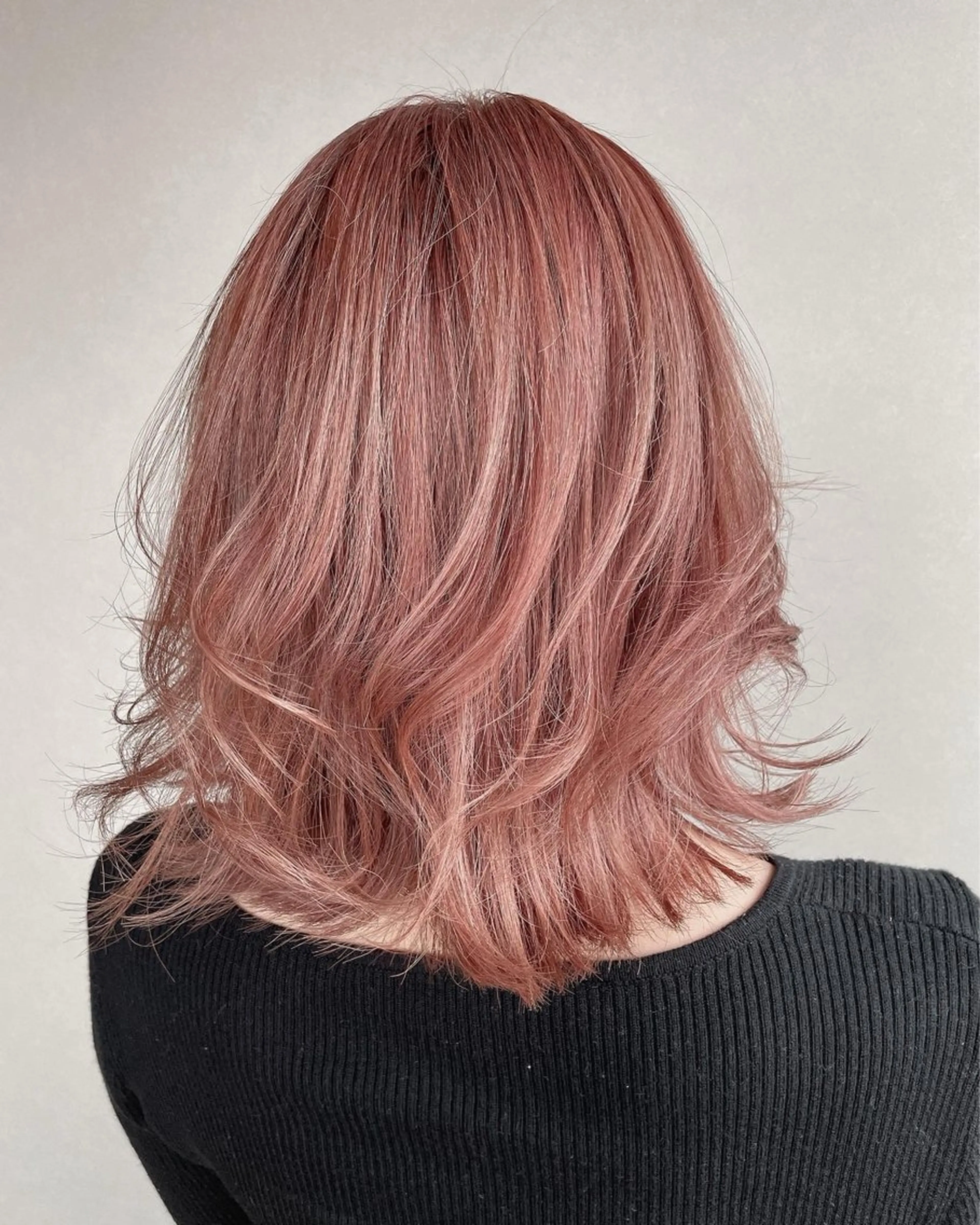ミディアム ヘアカラー 下林 雅明のヘアスタイル