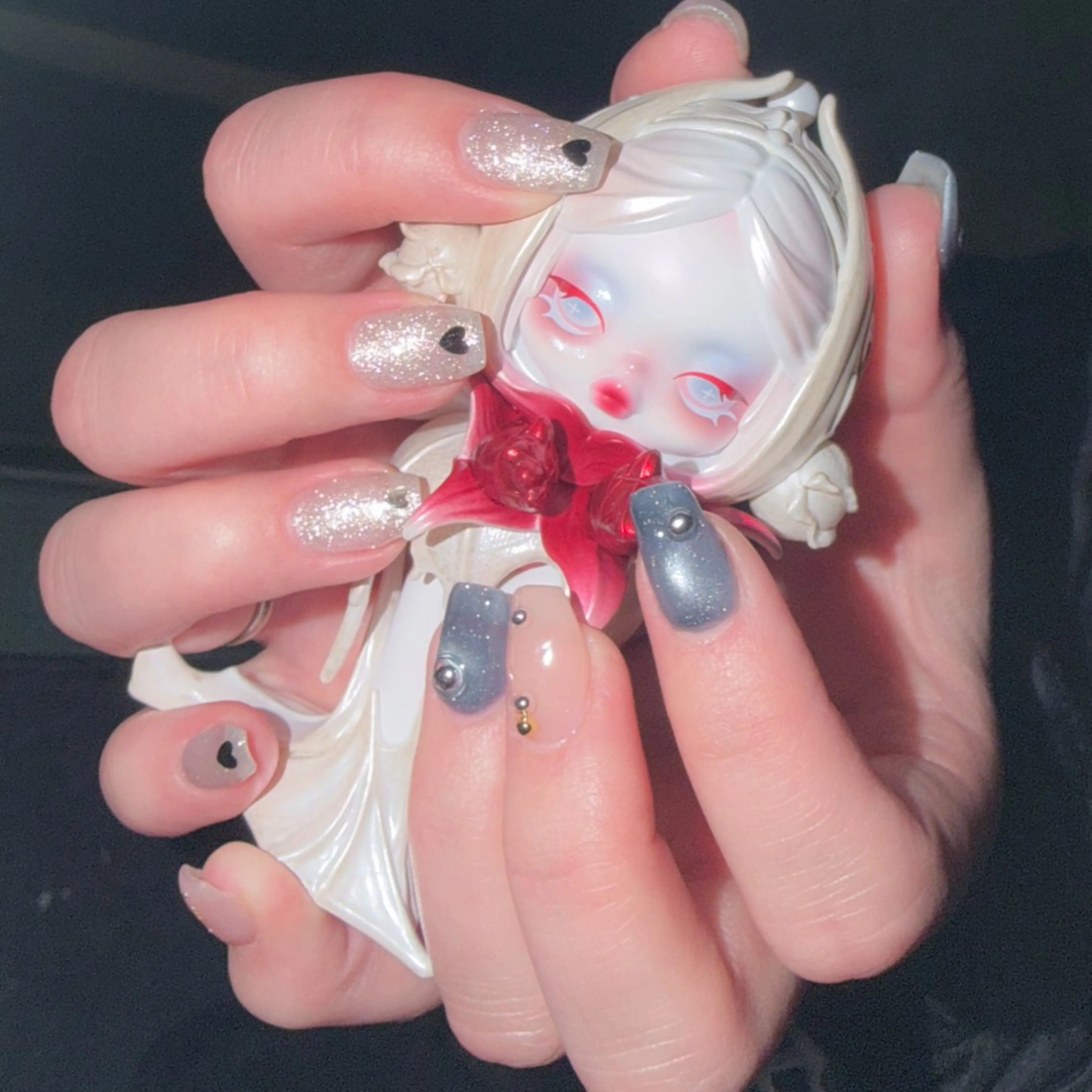 ネイル ハンドネイル ユカ‎𖤐y2k/ 堺筋本町/心斎橋のネイルデザイン