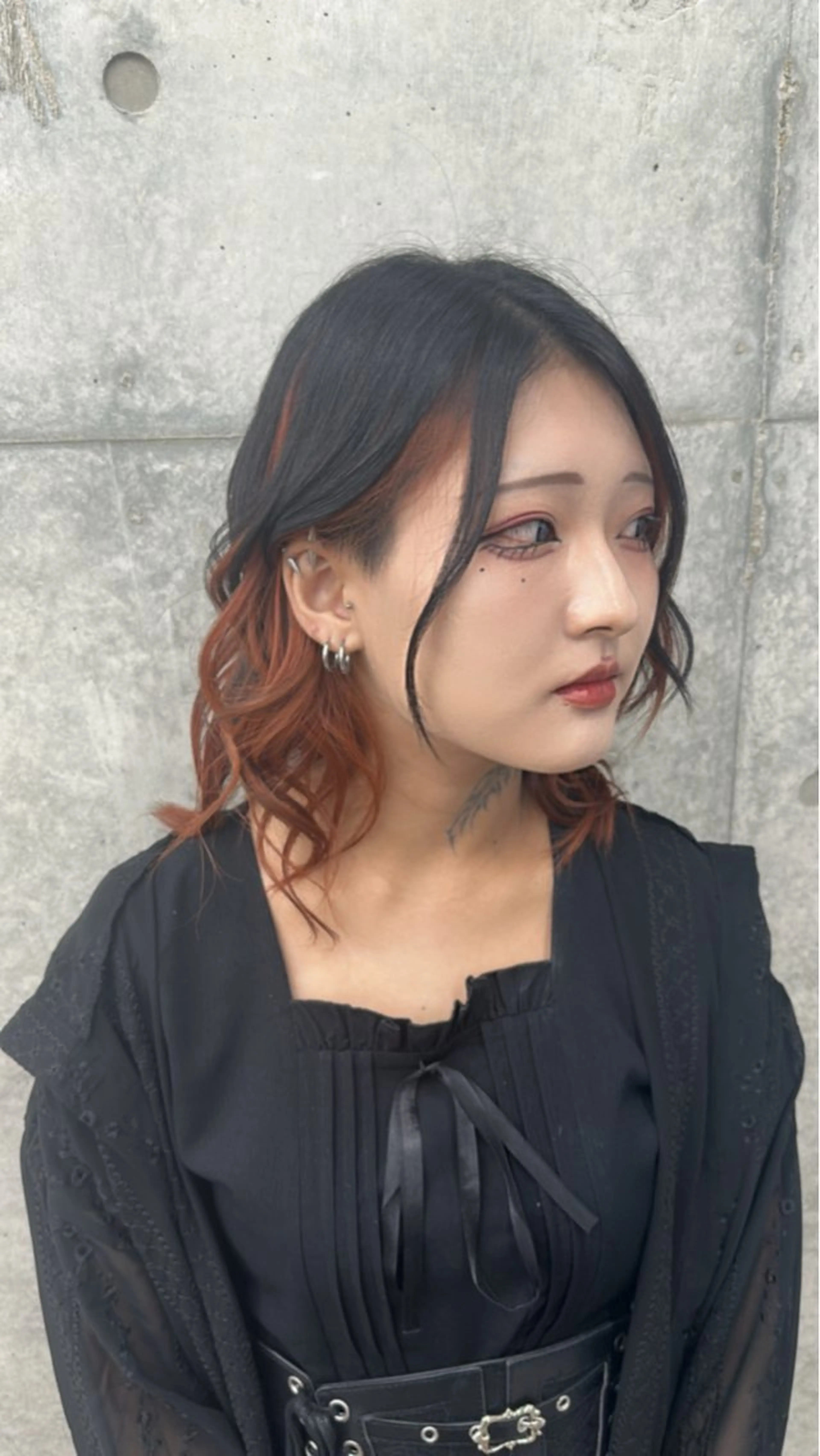 カラー 濵砂 雛子のヘアスタイル