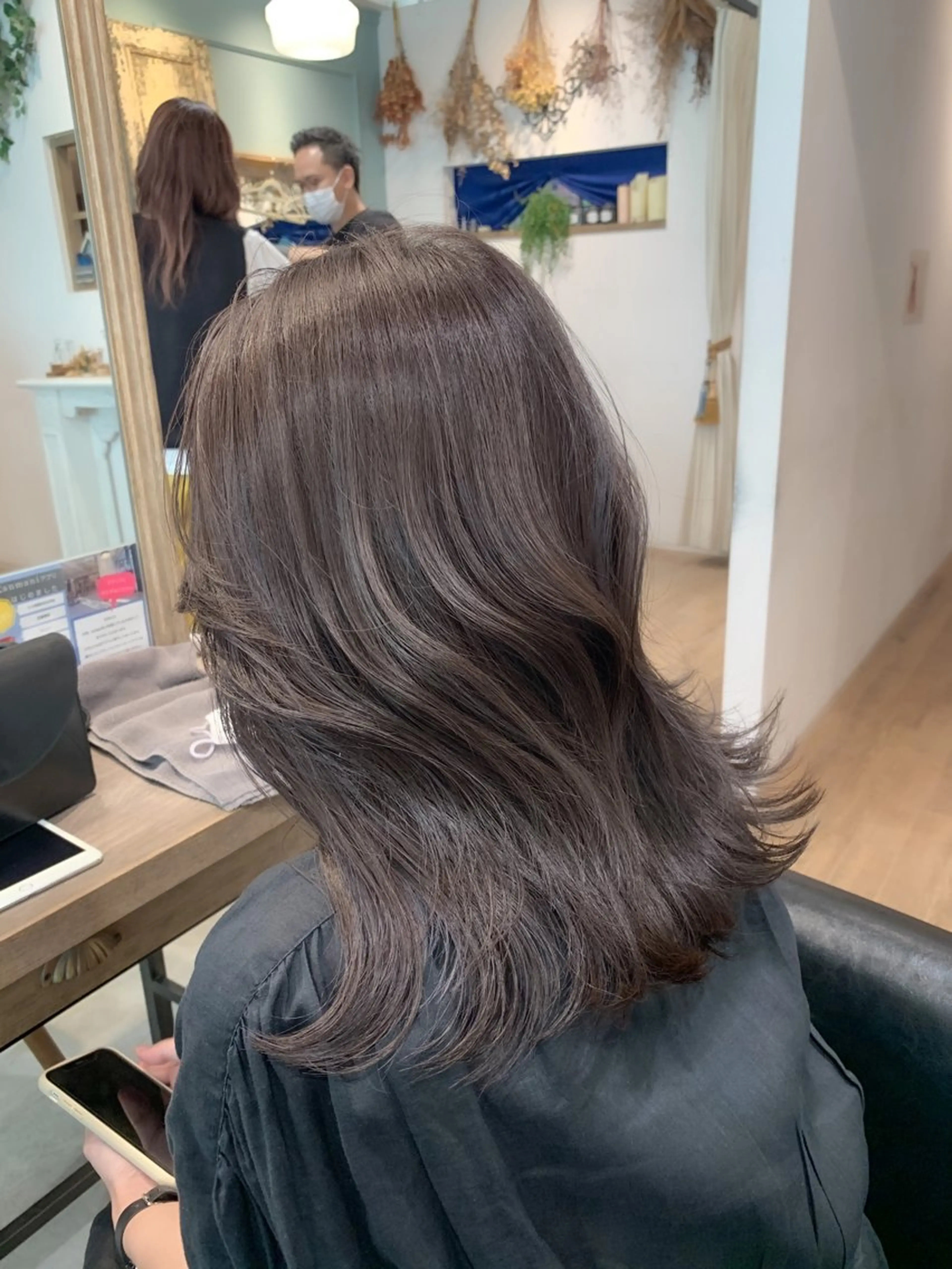 カラー 艶カラー🫧 猿渡 響のヘアスタイル