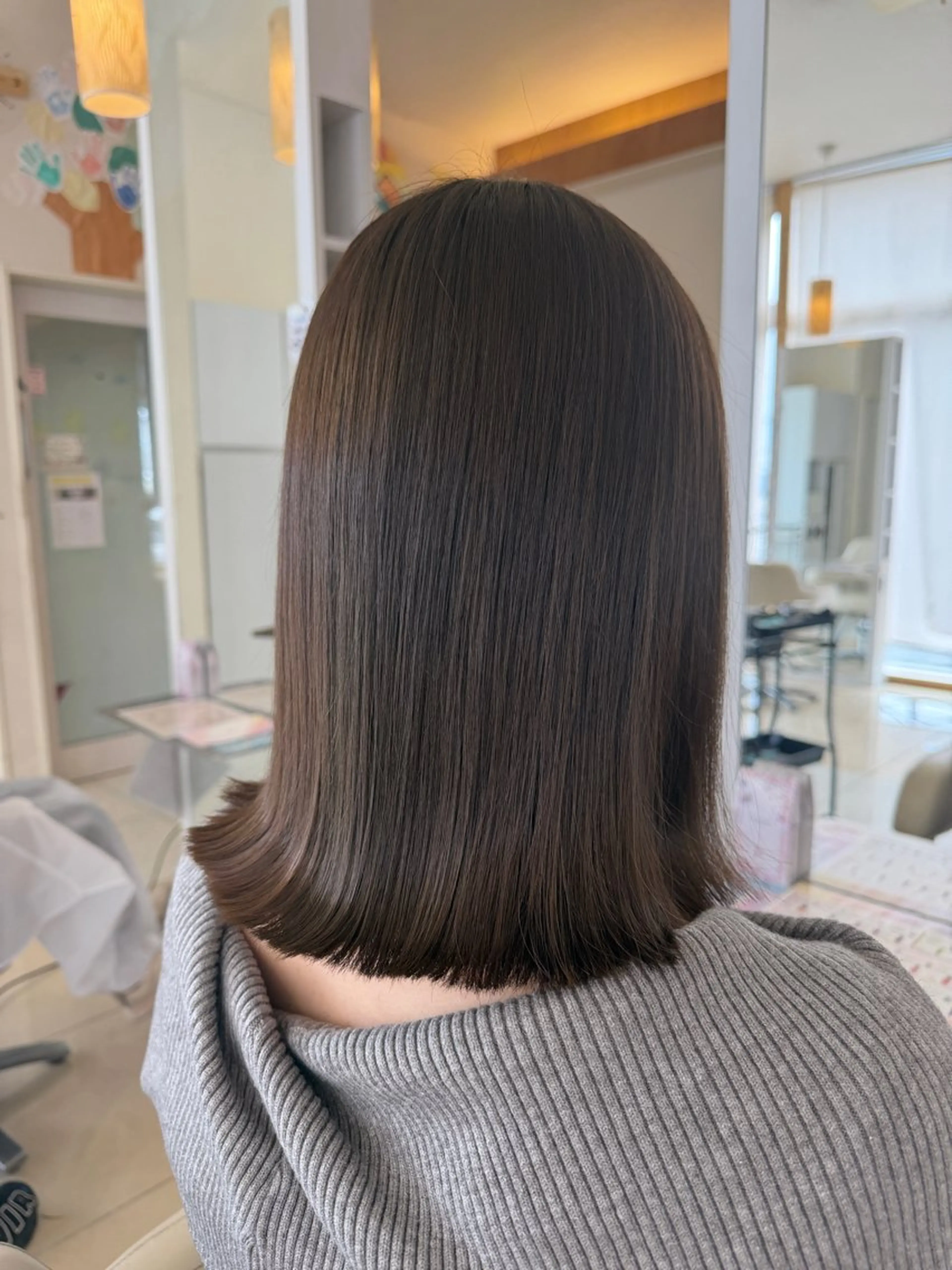 カラー カット ヘアカラー トリートメント 🫧モテ艶カラー🫧 大林未侑のヘアスタイル