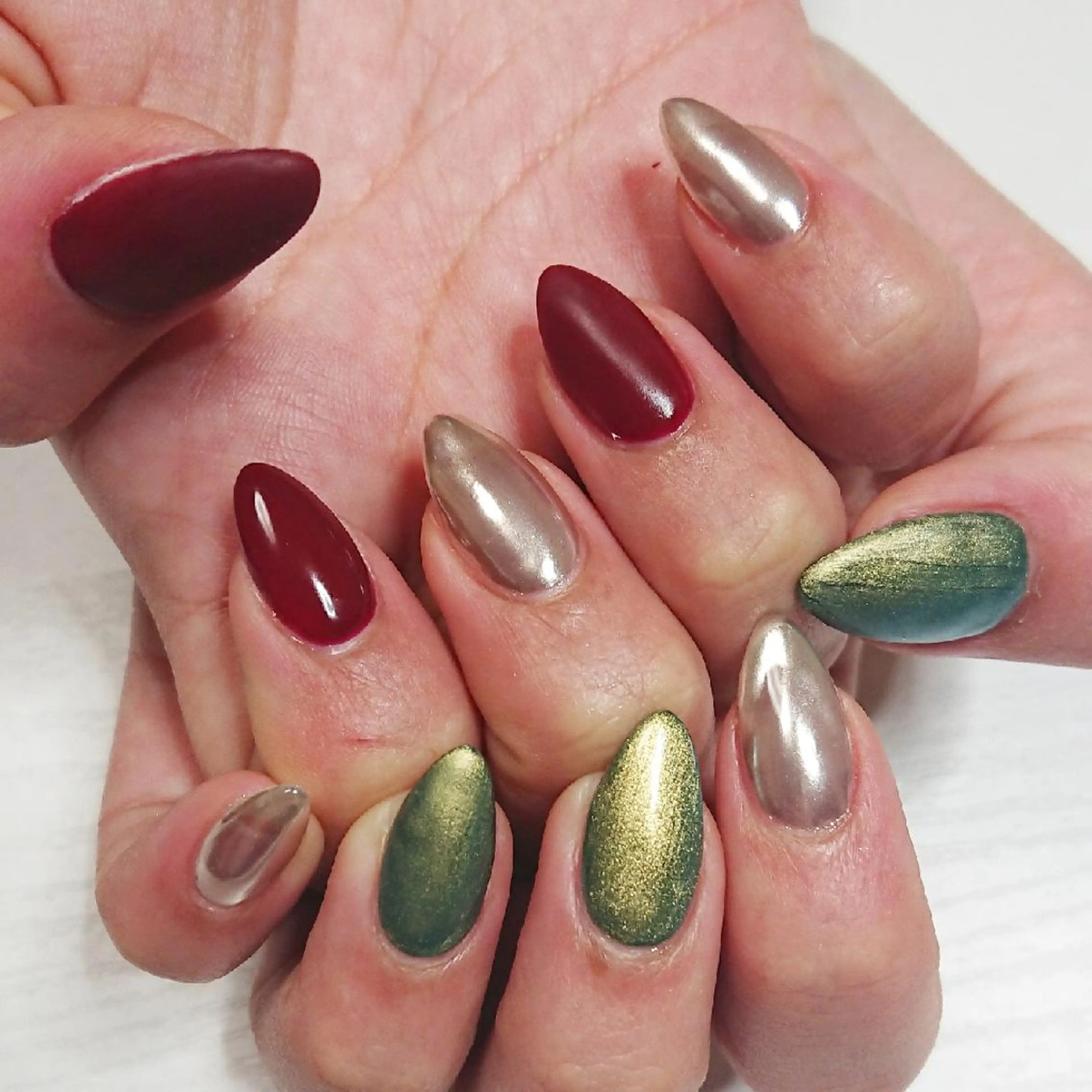 ネイル マットネイル ハンドネイル Lilith Nailのネイルデザイン