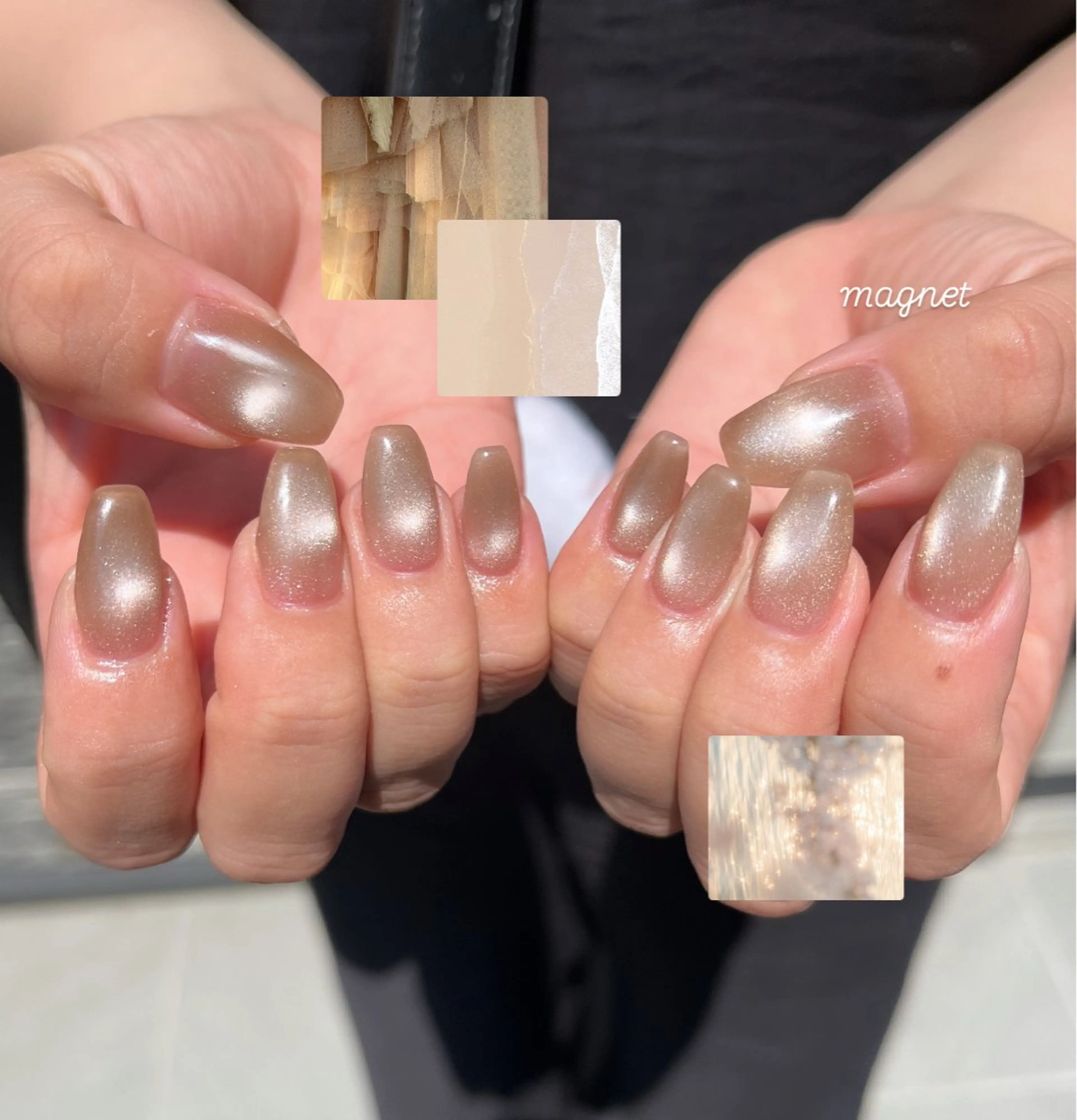 ネイル マグネットネイル ハンドネイル HazeGrass NAILのネイルデザイン
