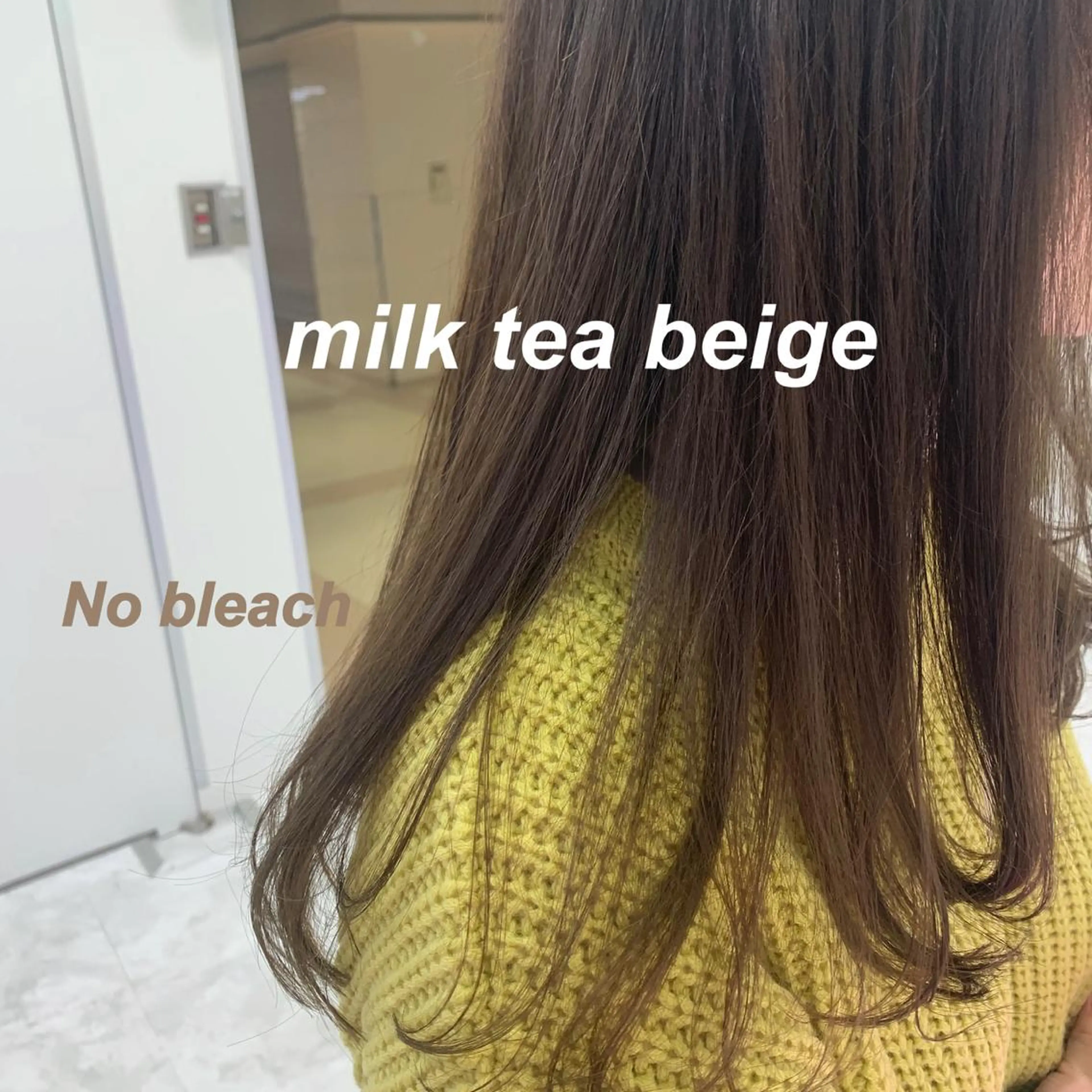 ミディアム カラー ヘアアレンジ ブリーチ ブリーチなしカラー 完全💗マンツーマン marinのヘアスタイル