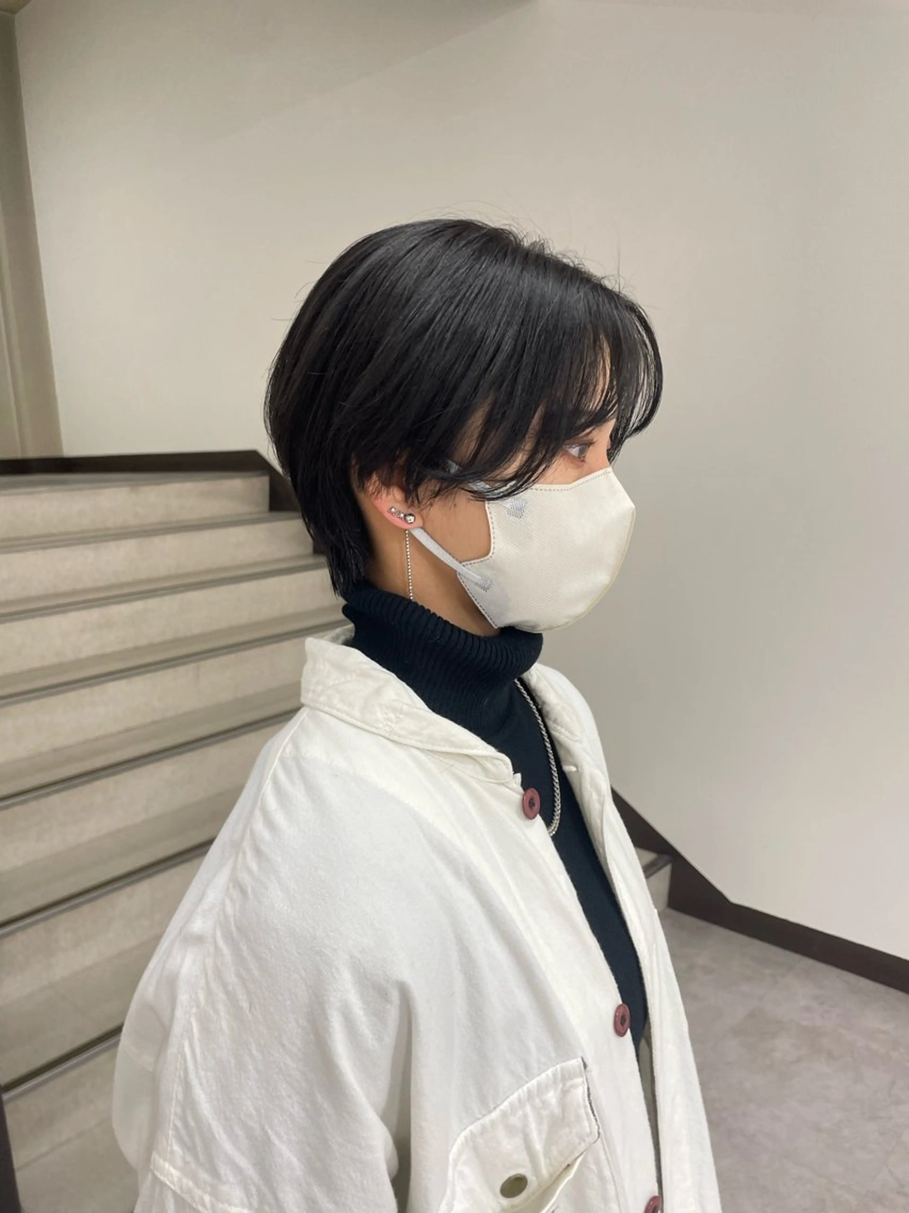 ショート ヘアカラー 【レイヤー艶カラー】 🎀moka🎀のヘアスタイル