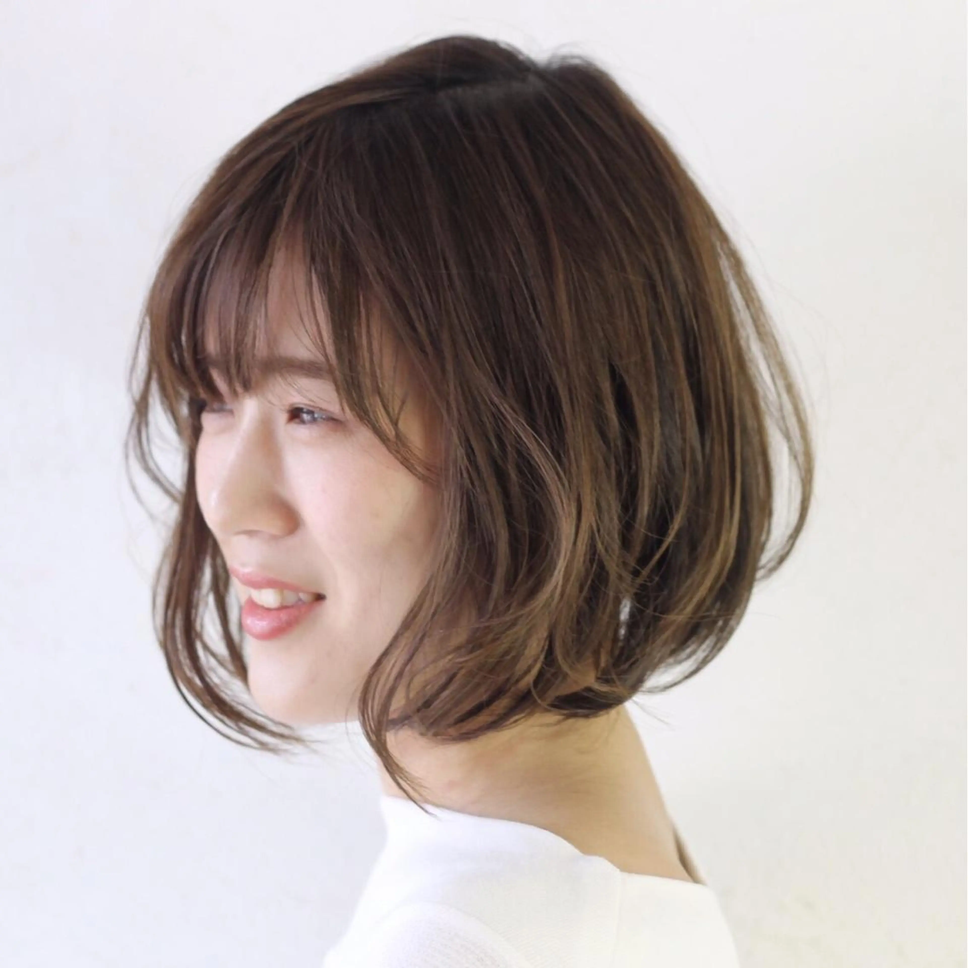 ショート カラー アッシュ ボブ カット ヘアカラー トリートメント 💛丁寧さNo.🥇 🧸片山智裕💛のヘアスタイル