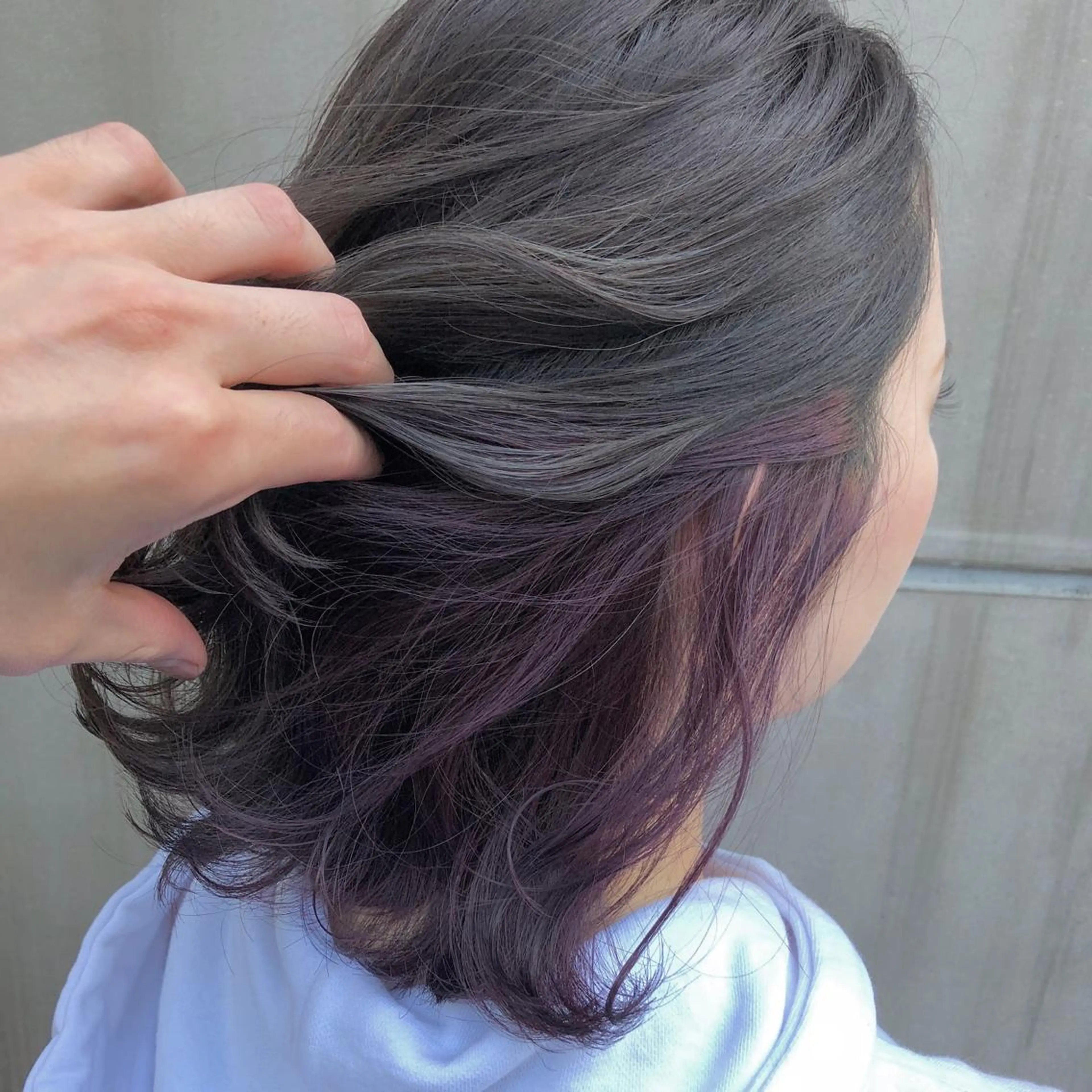 ミディアム カラー 北間 寛哉のヘアスタイル