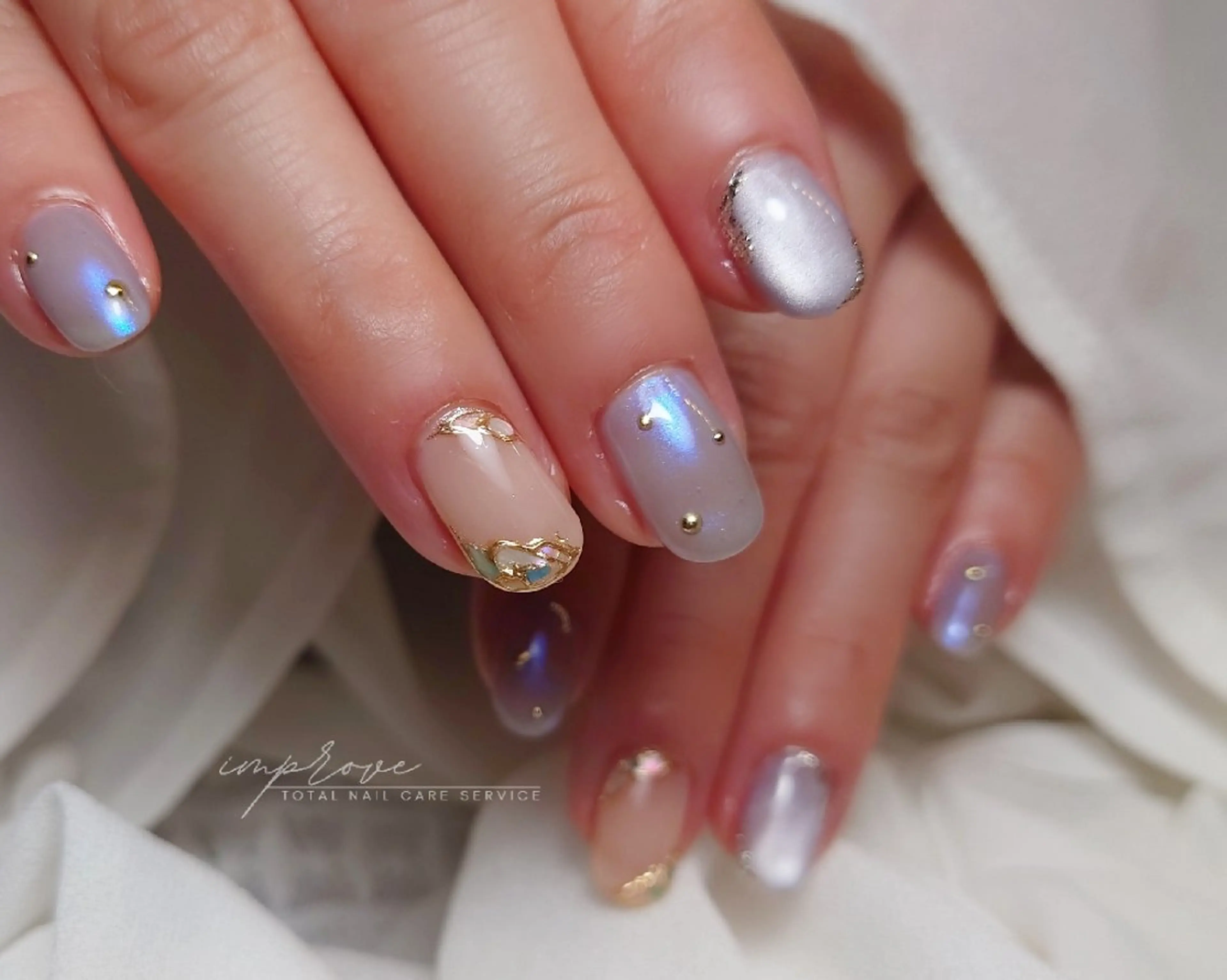ジェルネイル♡セミオーダーアートの写真