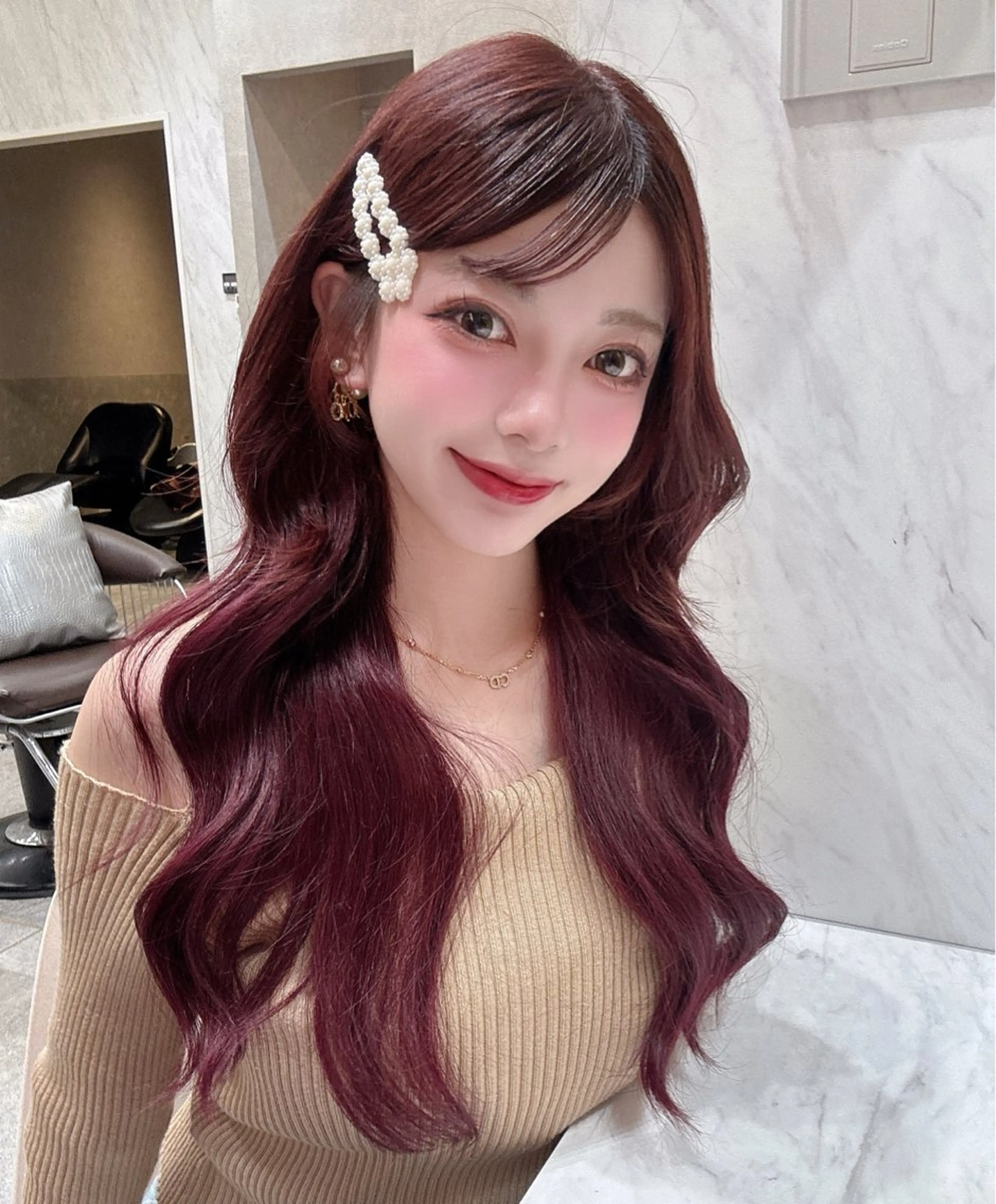 セミロング Lond  mare 🦋ayana🦋のヘアスタイル