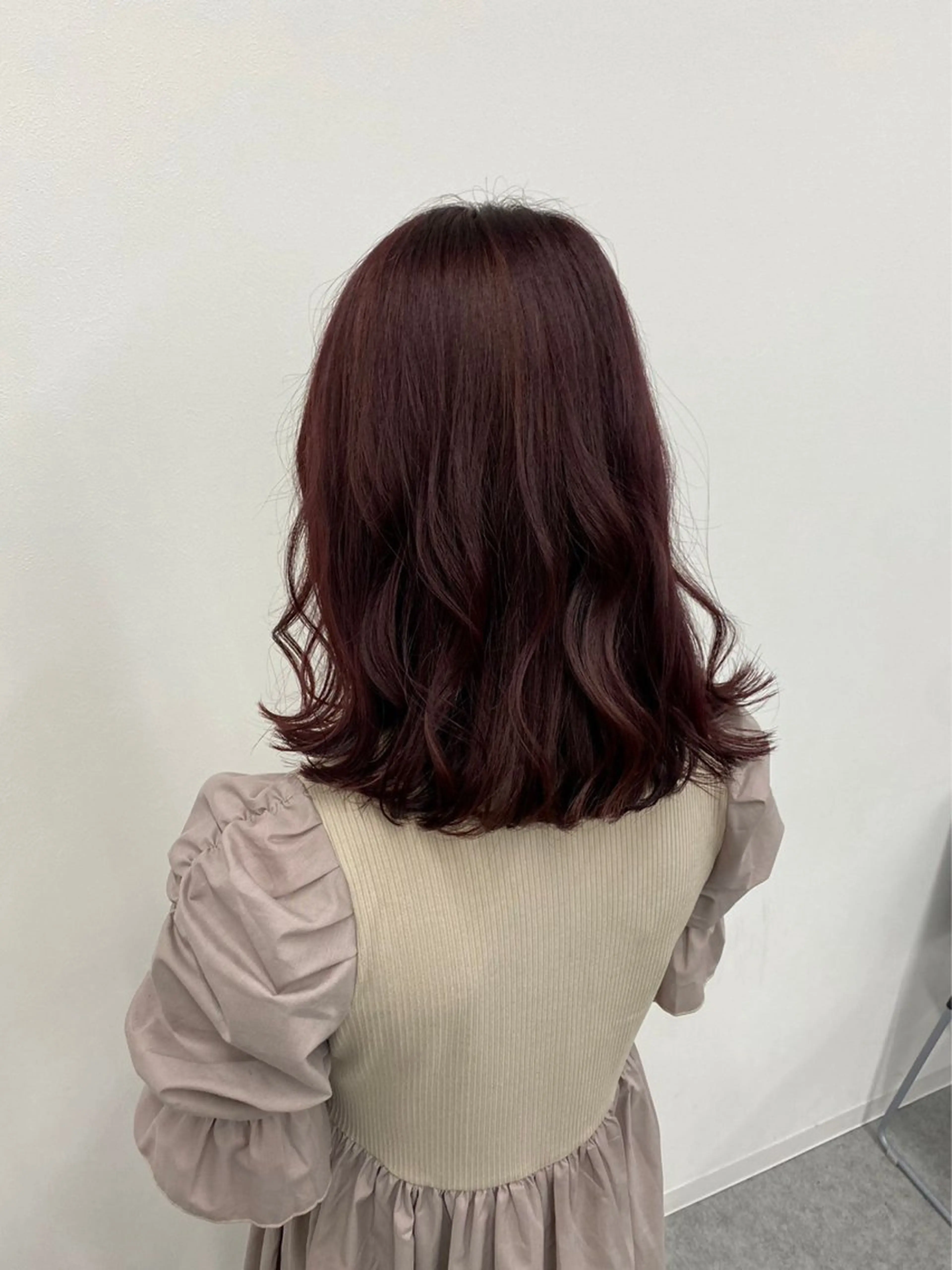ミディアム カラー パーマ ヘアアレンジ メンズ 🤍透明感カラー🤍 似合わせ🤍AINEのヘアスタイル