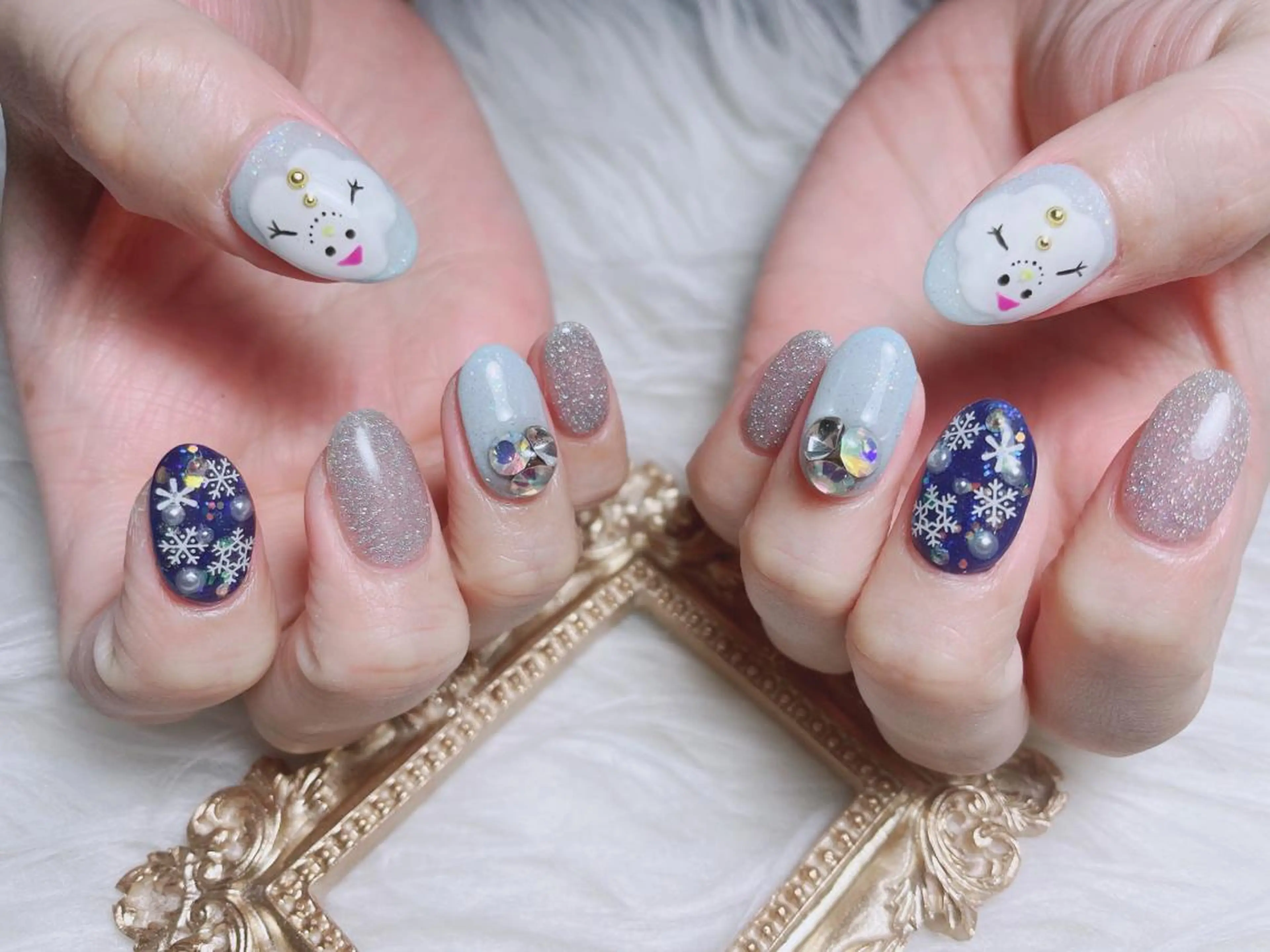 ネイル MiKi Nai池袋 長さだし得意のネイルデザイン