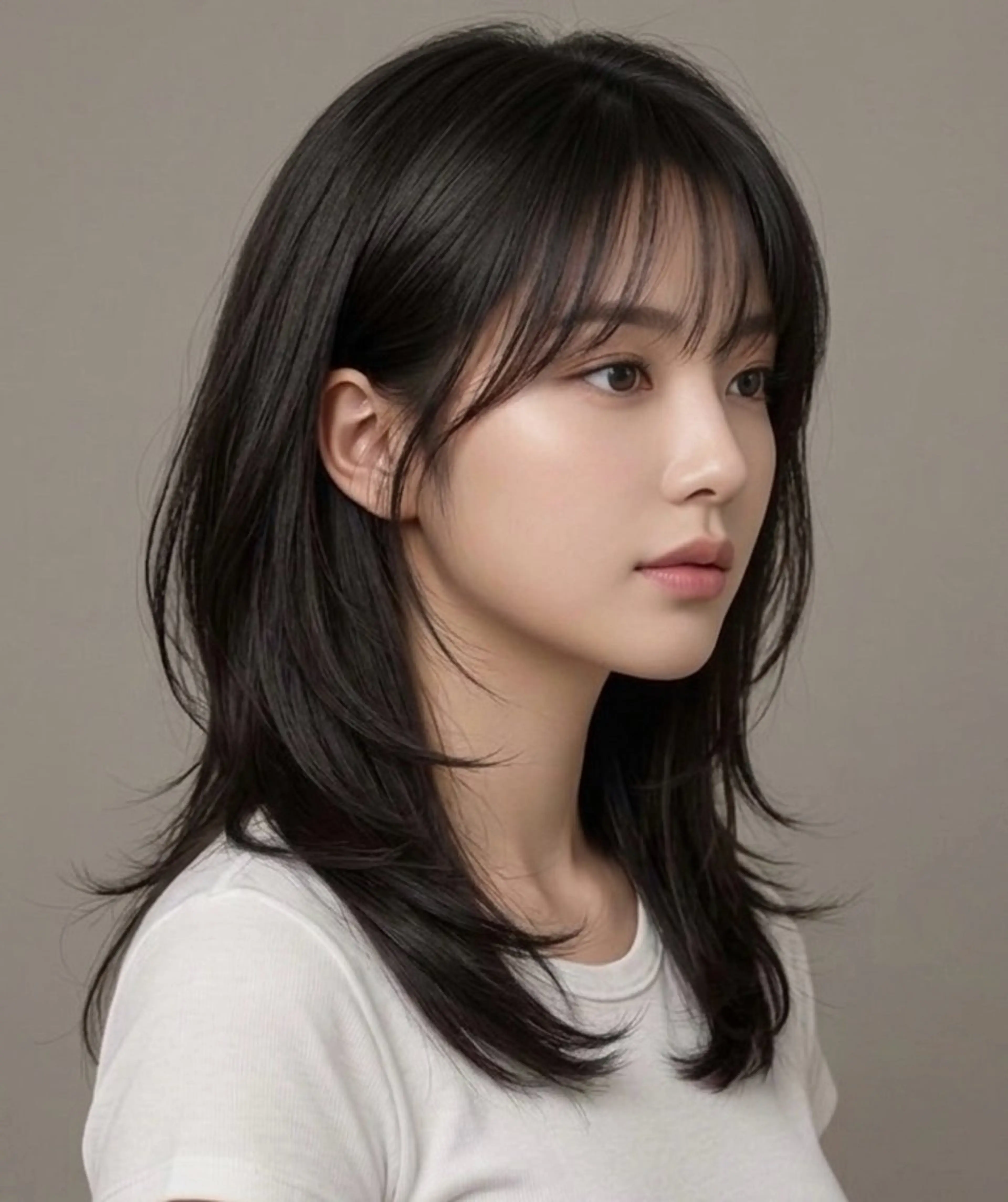 ミディアム ミディアムモデル 募集中/村上廉のヘアスタイル