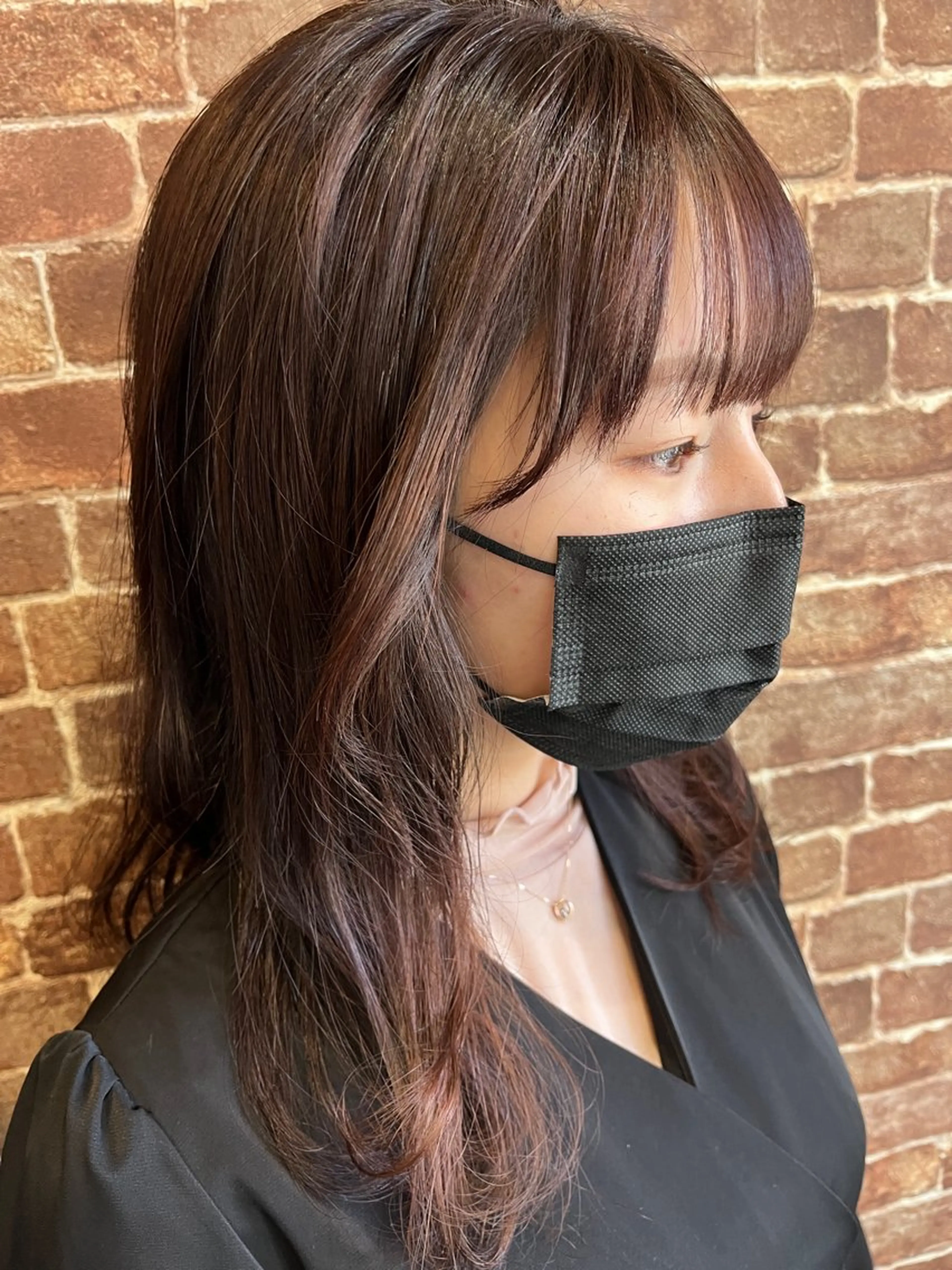 ロング カラー 久木原 ゆりのヘアスタイル