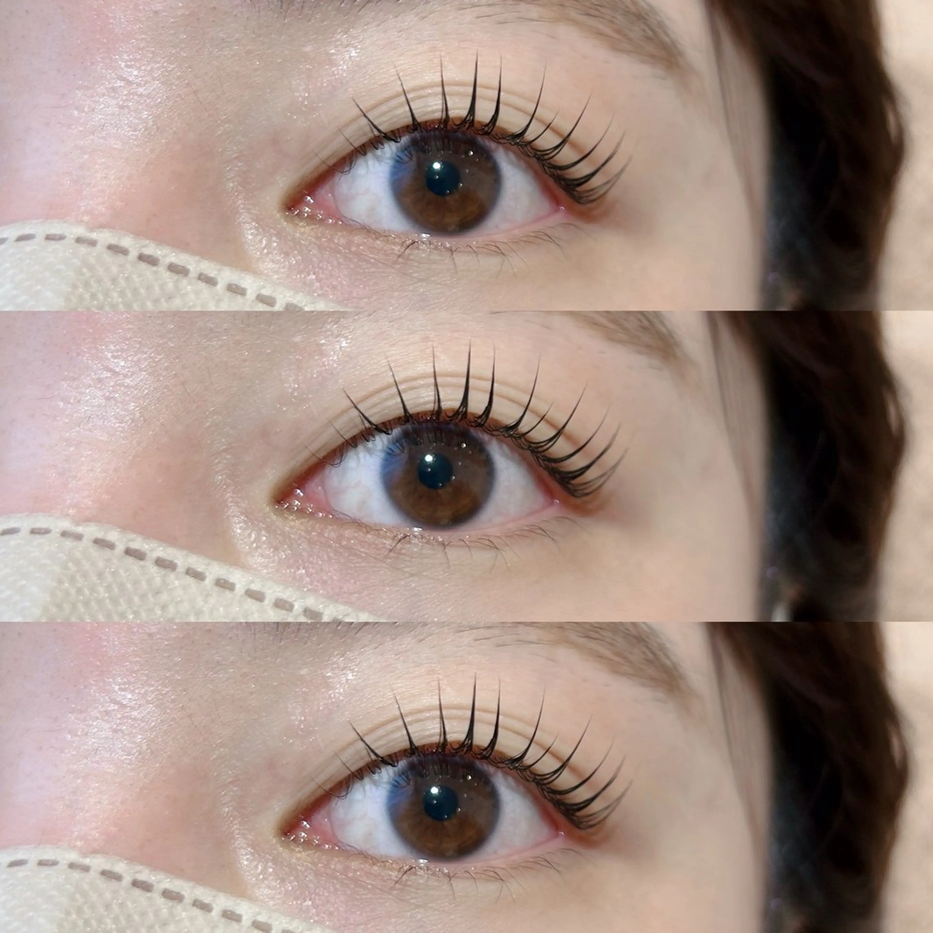 マツエク・マツパ パリジェンヌラッシュリフト ‎🤍nabi 代官山/渋谷/恵比寿のマツエク・マツパデザイン