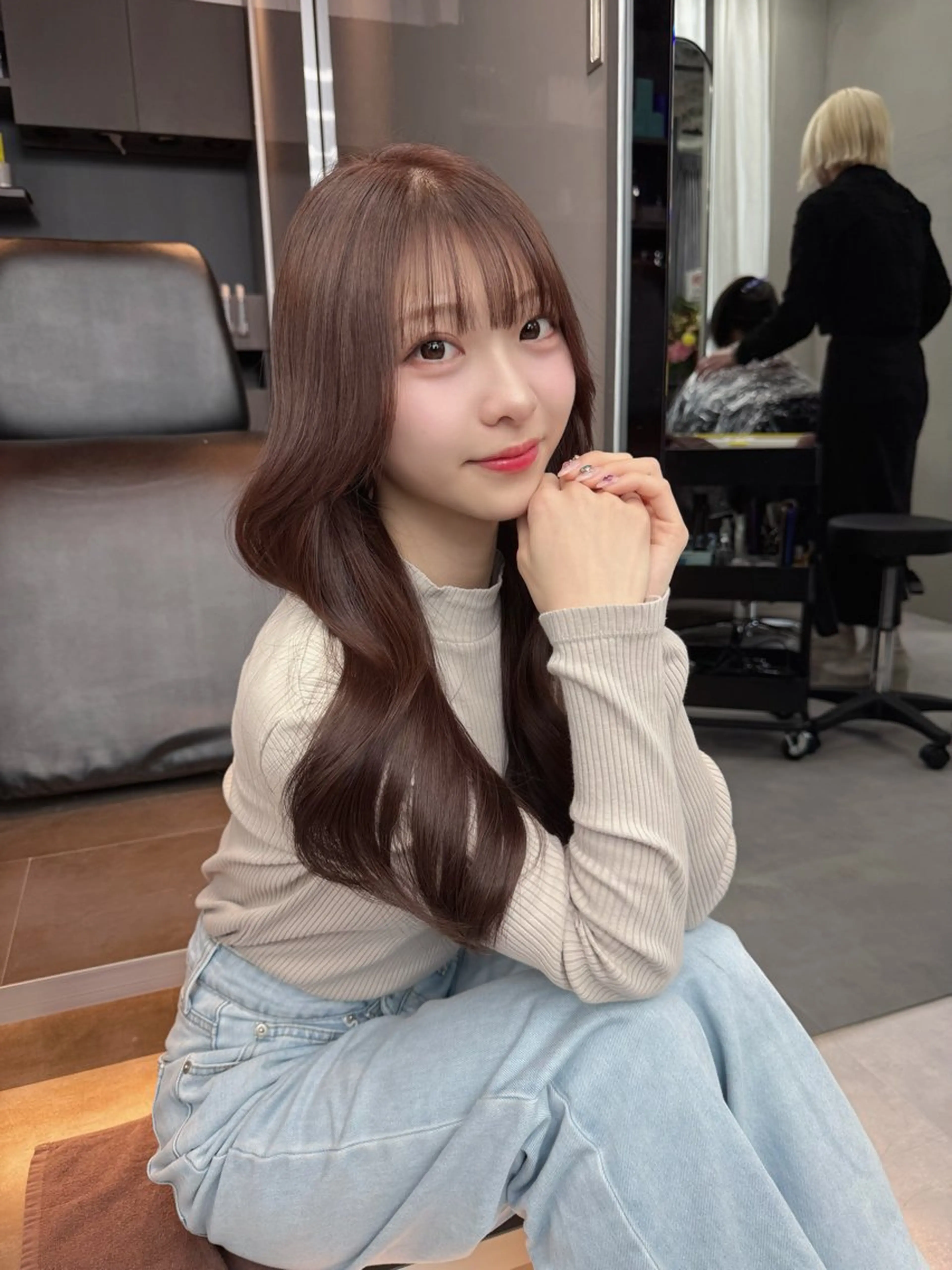 艶髪応援超特価✨【カラー&オージュア6stepトリートメント💞】の写真