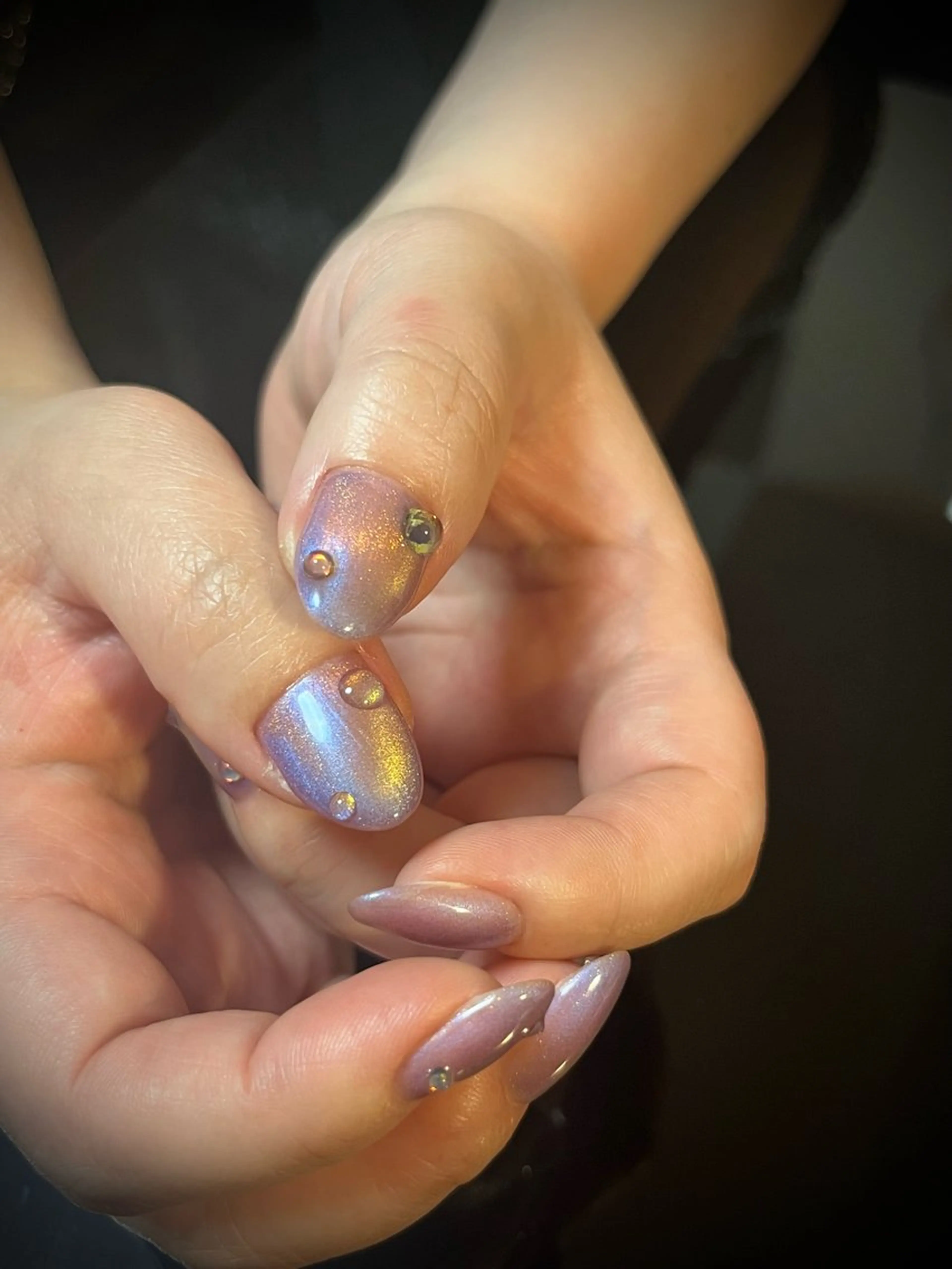 ネイル ジェルネイル マグネットネイル パラジェル himitsukichi所属・himitsu kichiのネイルデザイン