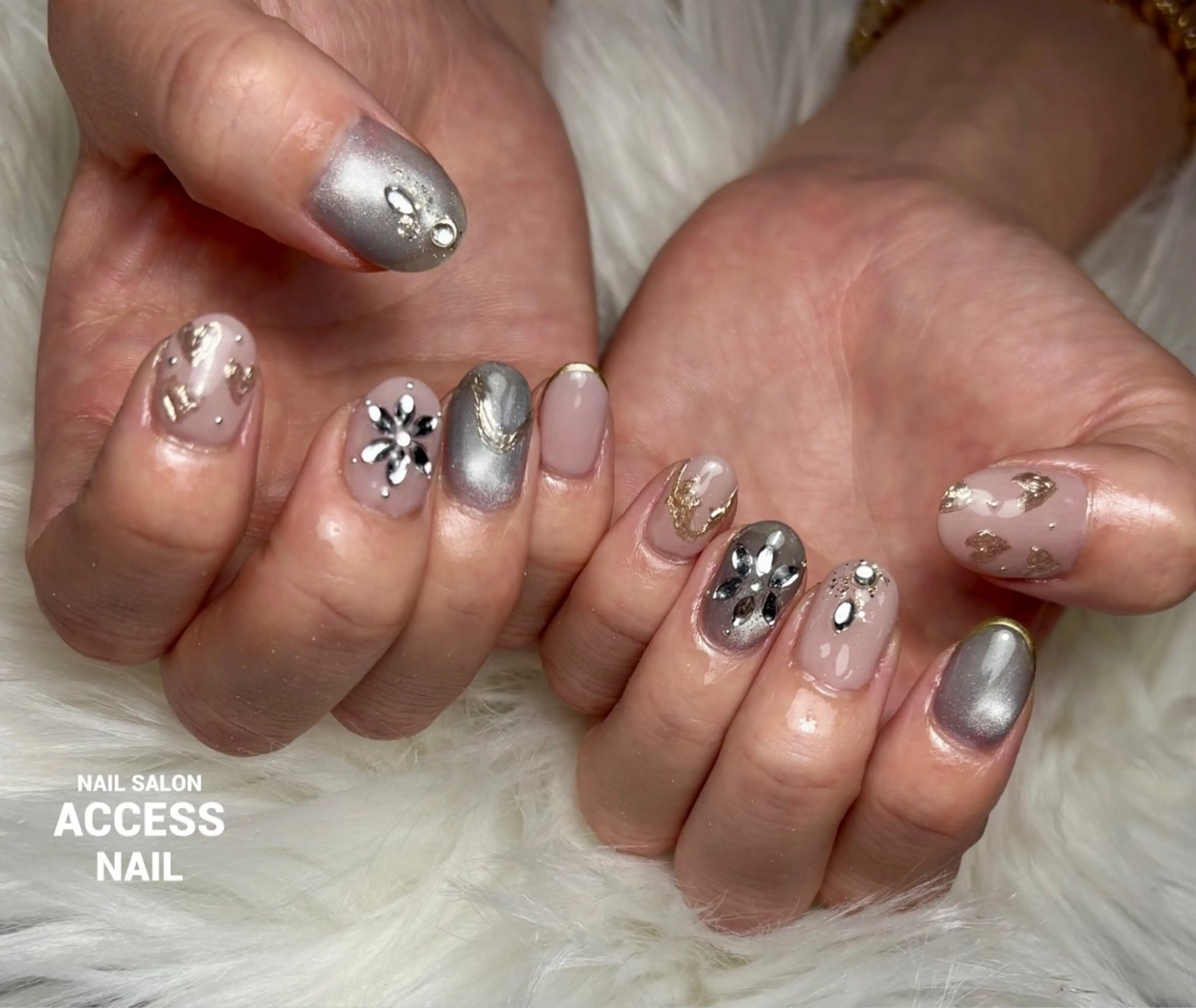 ネイル access nailのネイルデザイン