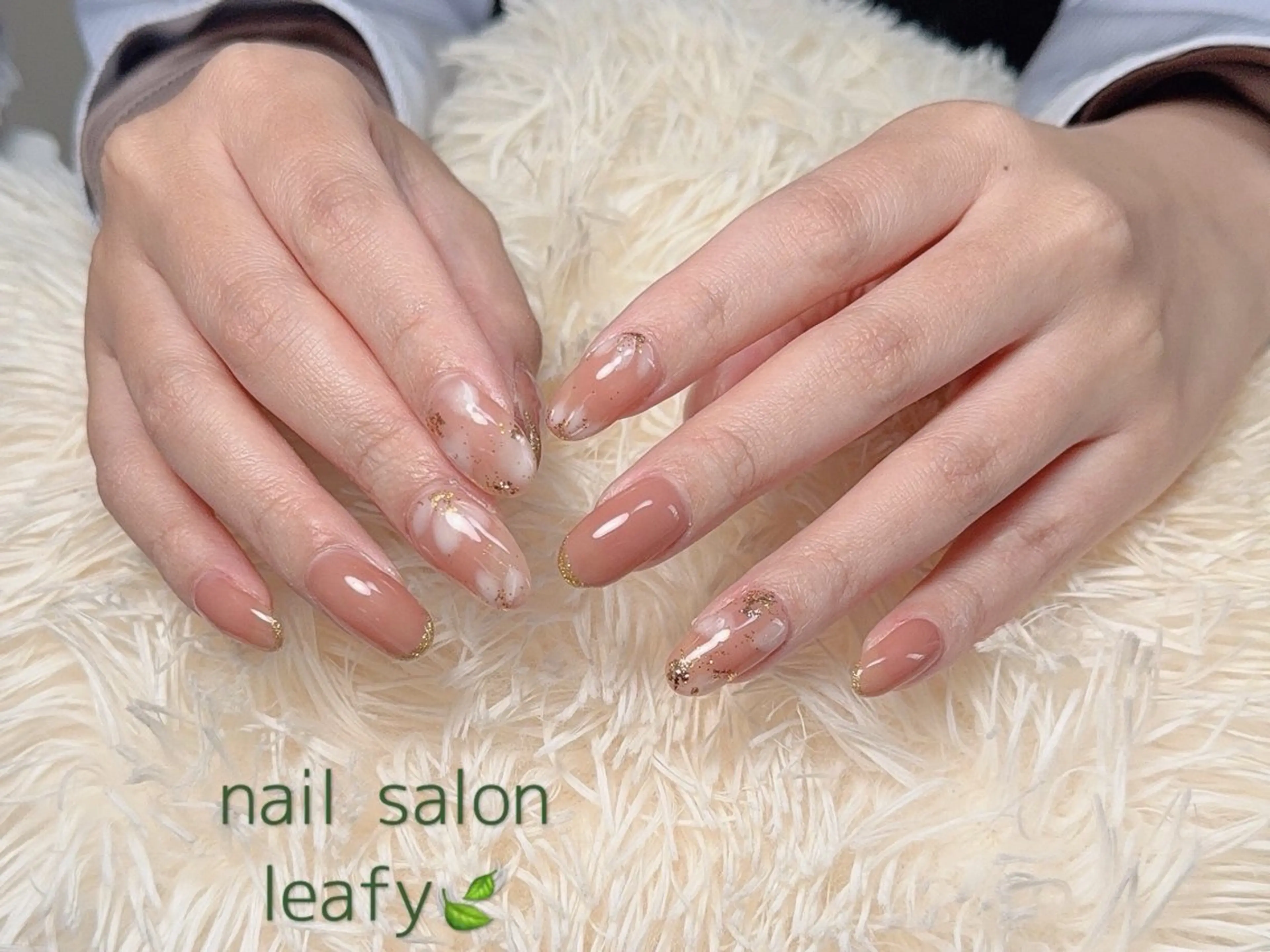 ネイル 持ち込み ネイルサロン leafyのネイルデザイン