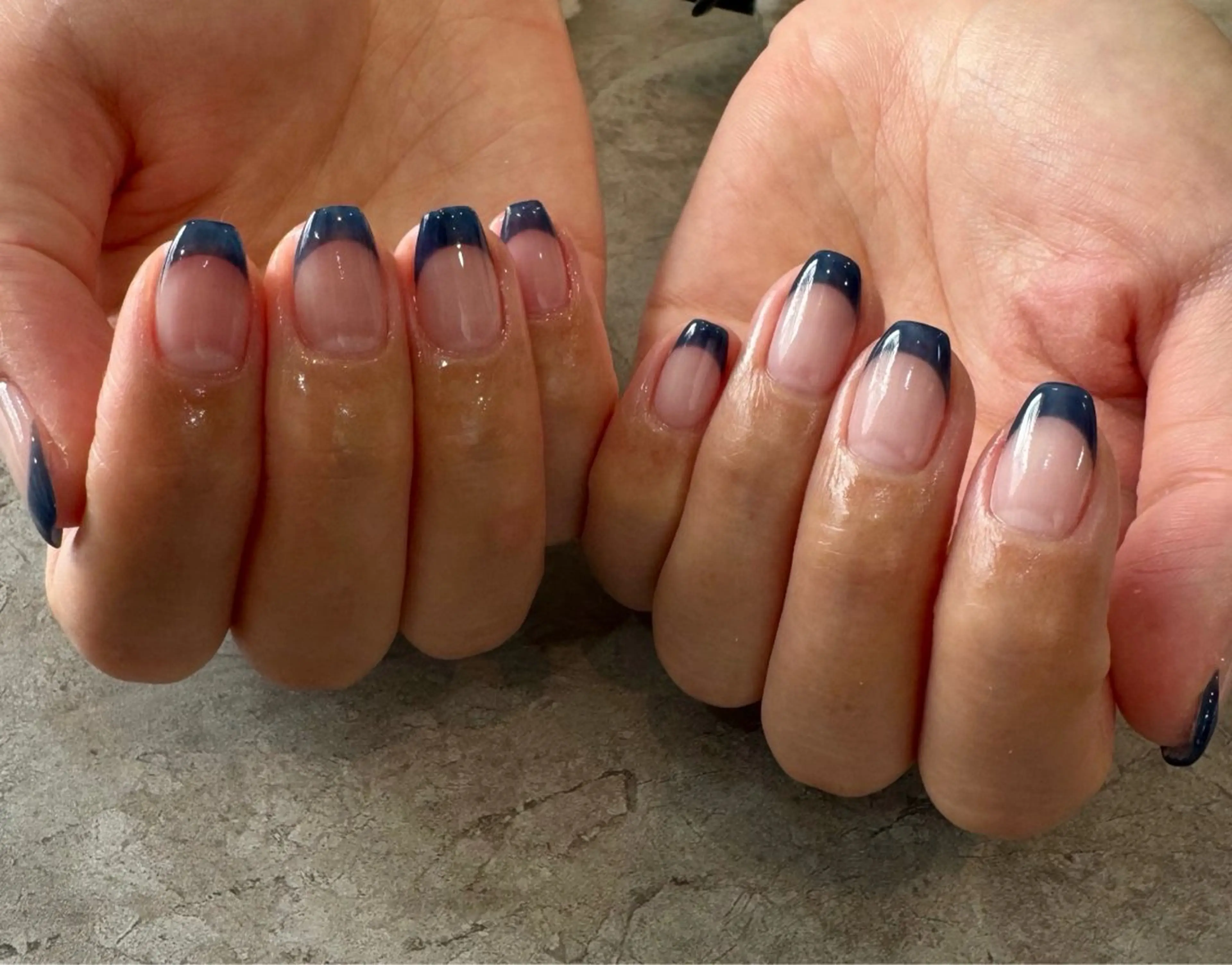 ネイル フレンチネイル ハンドネイル Blé nailのネイルデザイン