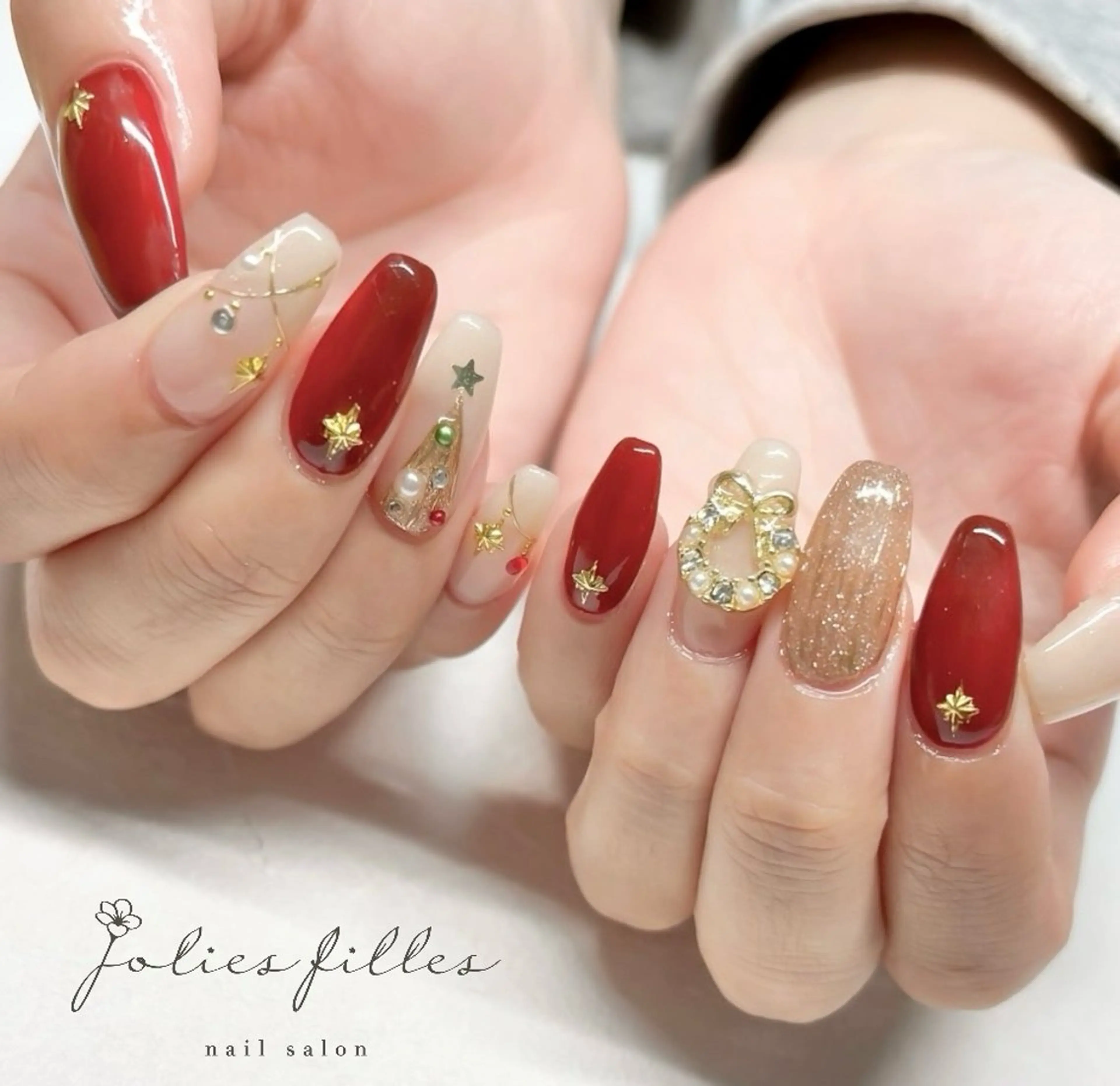 ネイル ハンドネイル ジョリフィーユ 長谷川のネイルデザイン