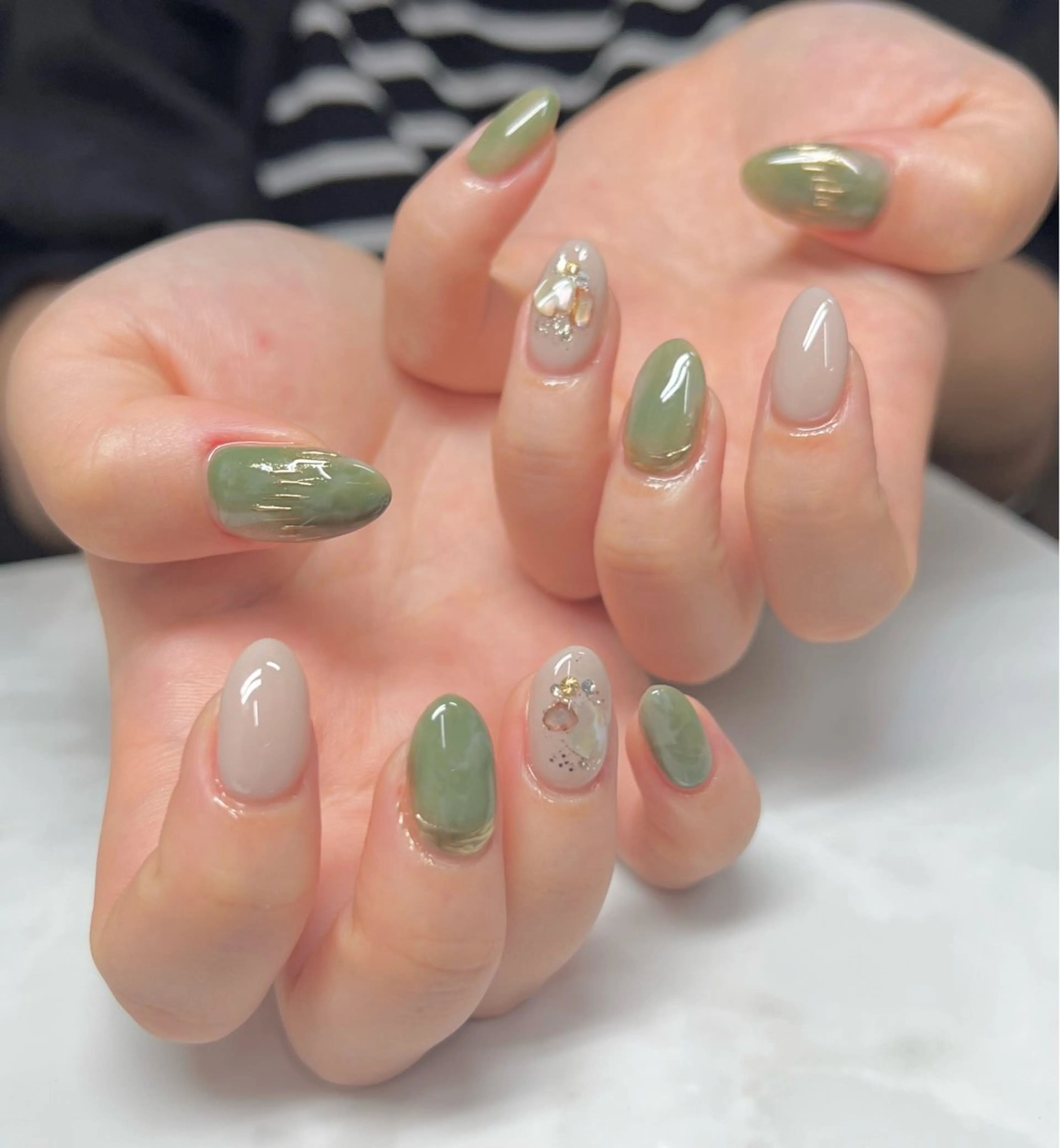 ネイル AISAフィル× ハードモチ最強のネイルデザイン