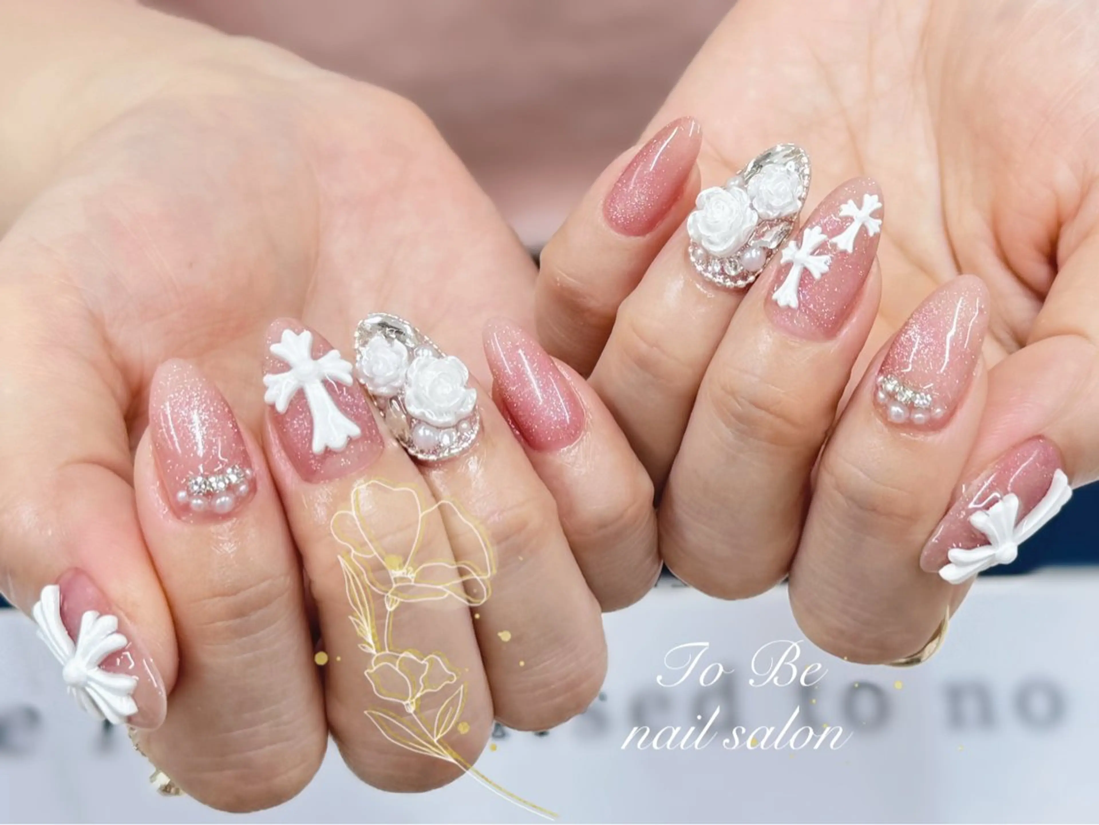 ネイル ハンドネイル Nail Salon To Be珈月のネイルデザイン