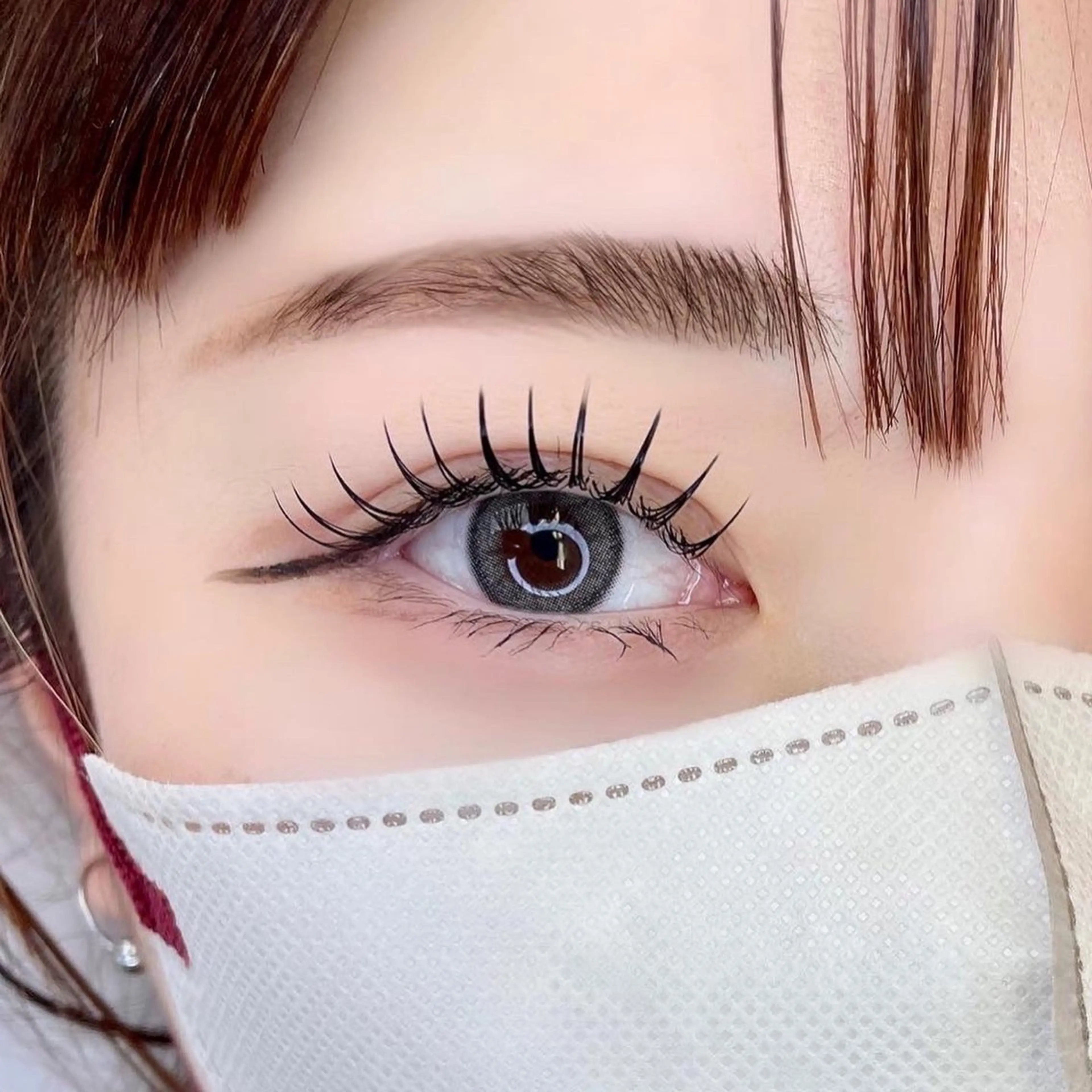 マツエク・マツパ マツエク 大阪福島韓国束感まつ げ Sayaka🤍のマツエク・マツパデザイン