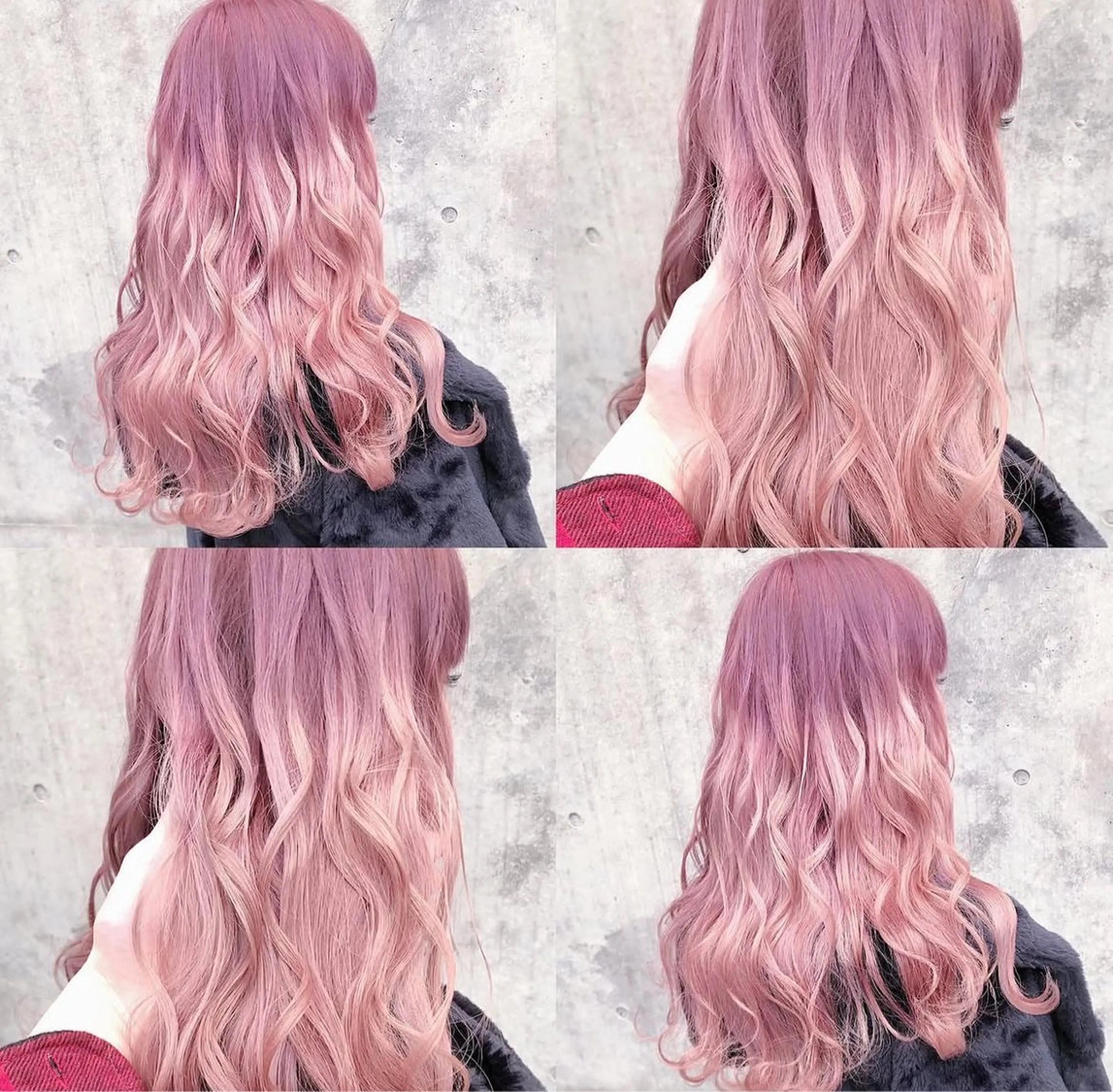 カラー まえの みほのヘアスタイル