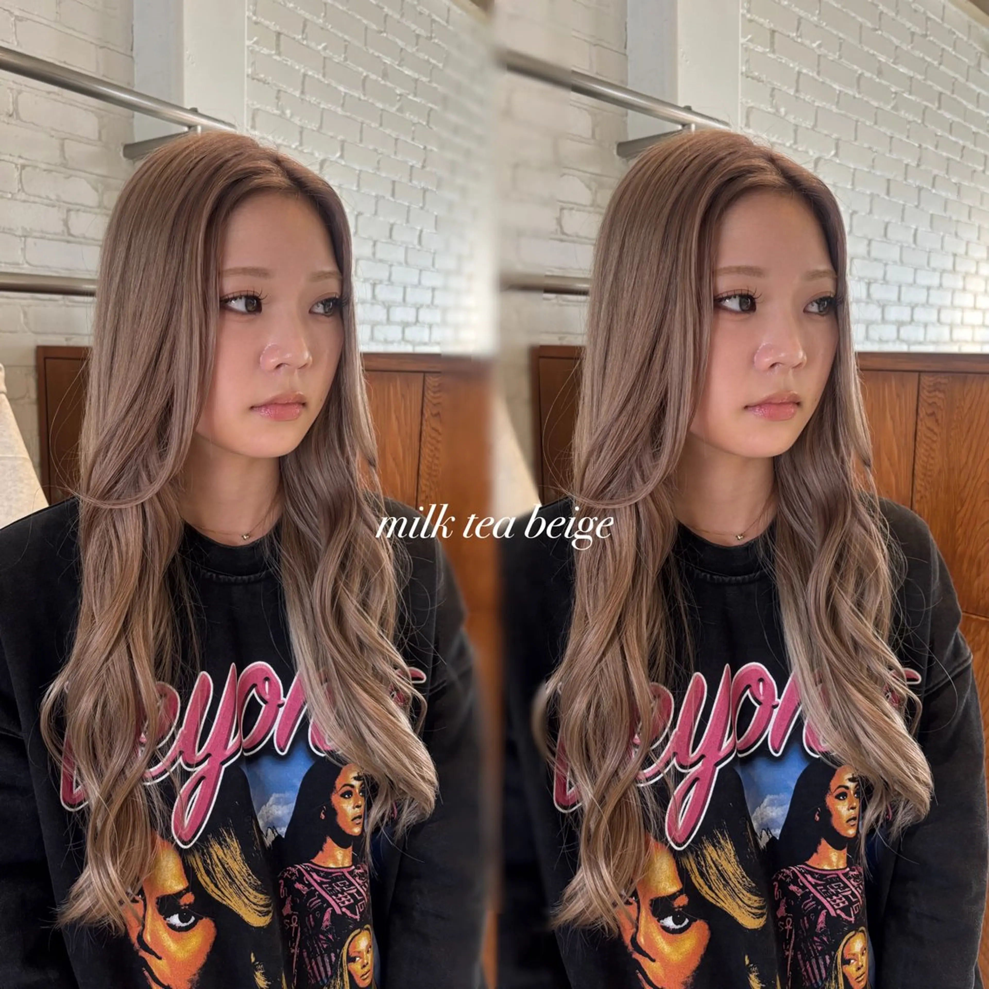 ロング ⭐️ダブルカラー⭐️ ｼｭﾝ⭐️のヘアスタイル