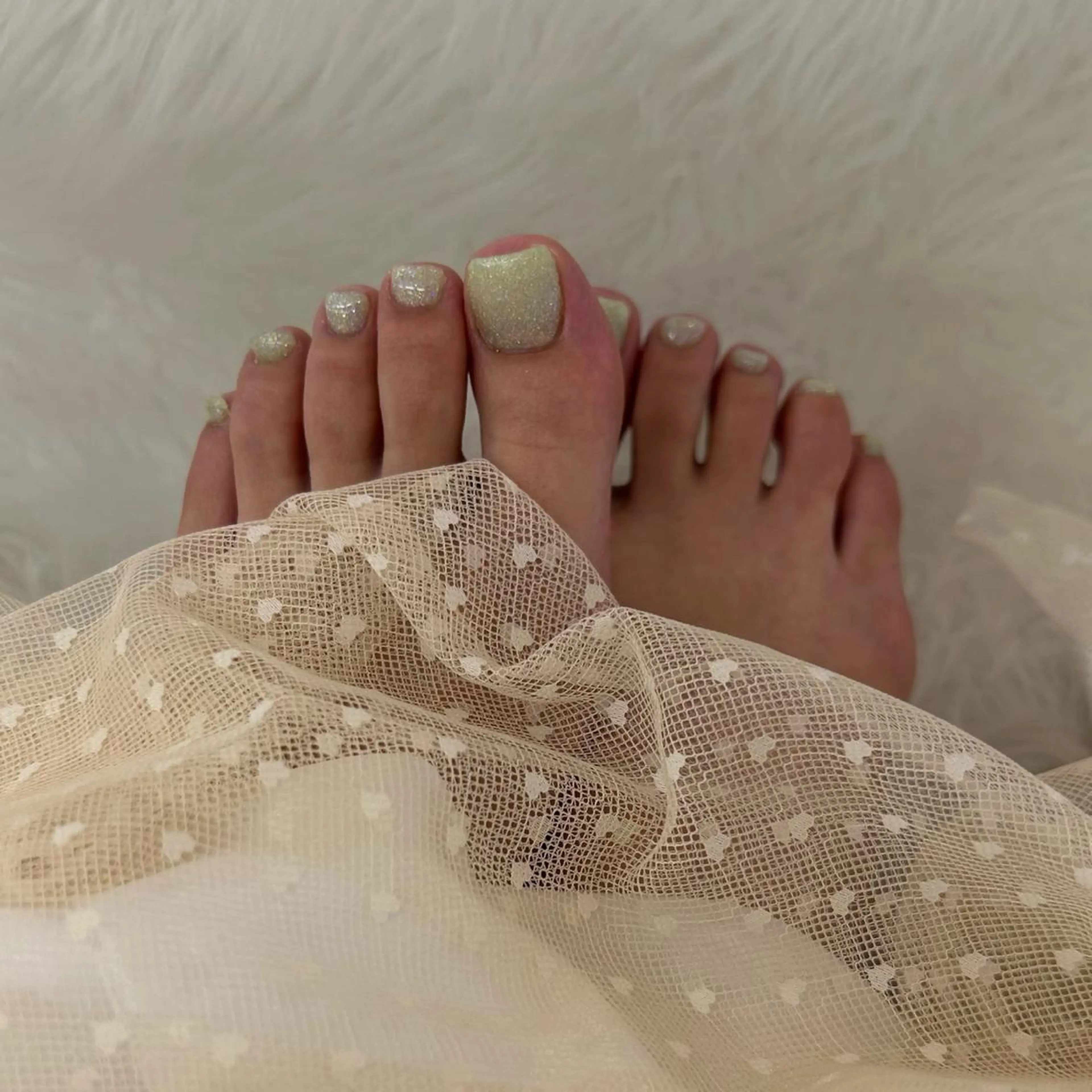 "新規ワンカラー カラー500色以上、ラメ300色以上から選べます💕　フットワンカラー/ラメグラの写真