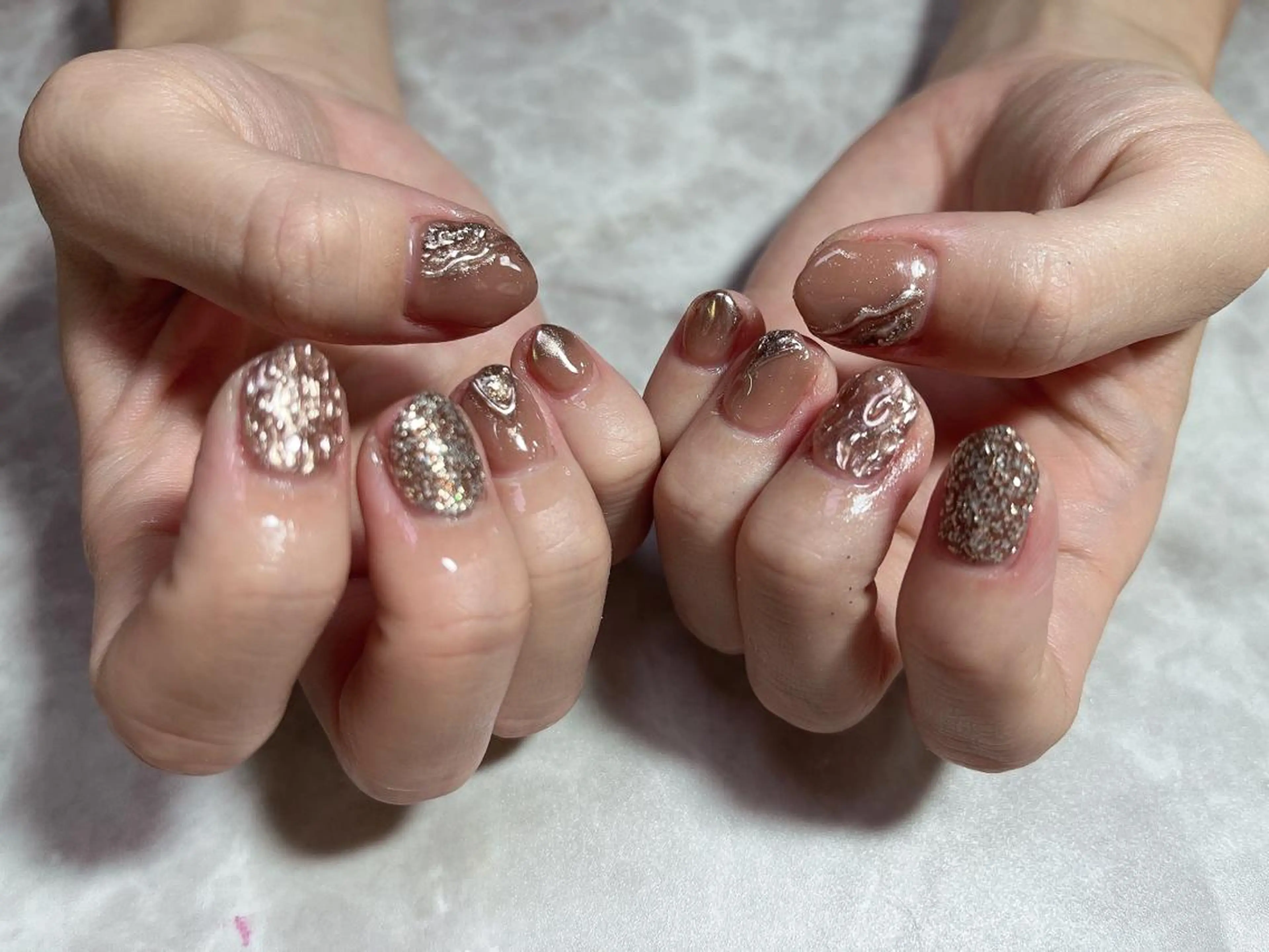 ネイル ニュアンスネイル Ruana Nailのネイルデザイン