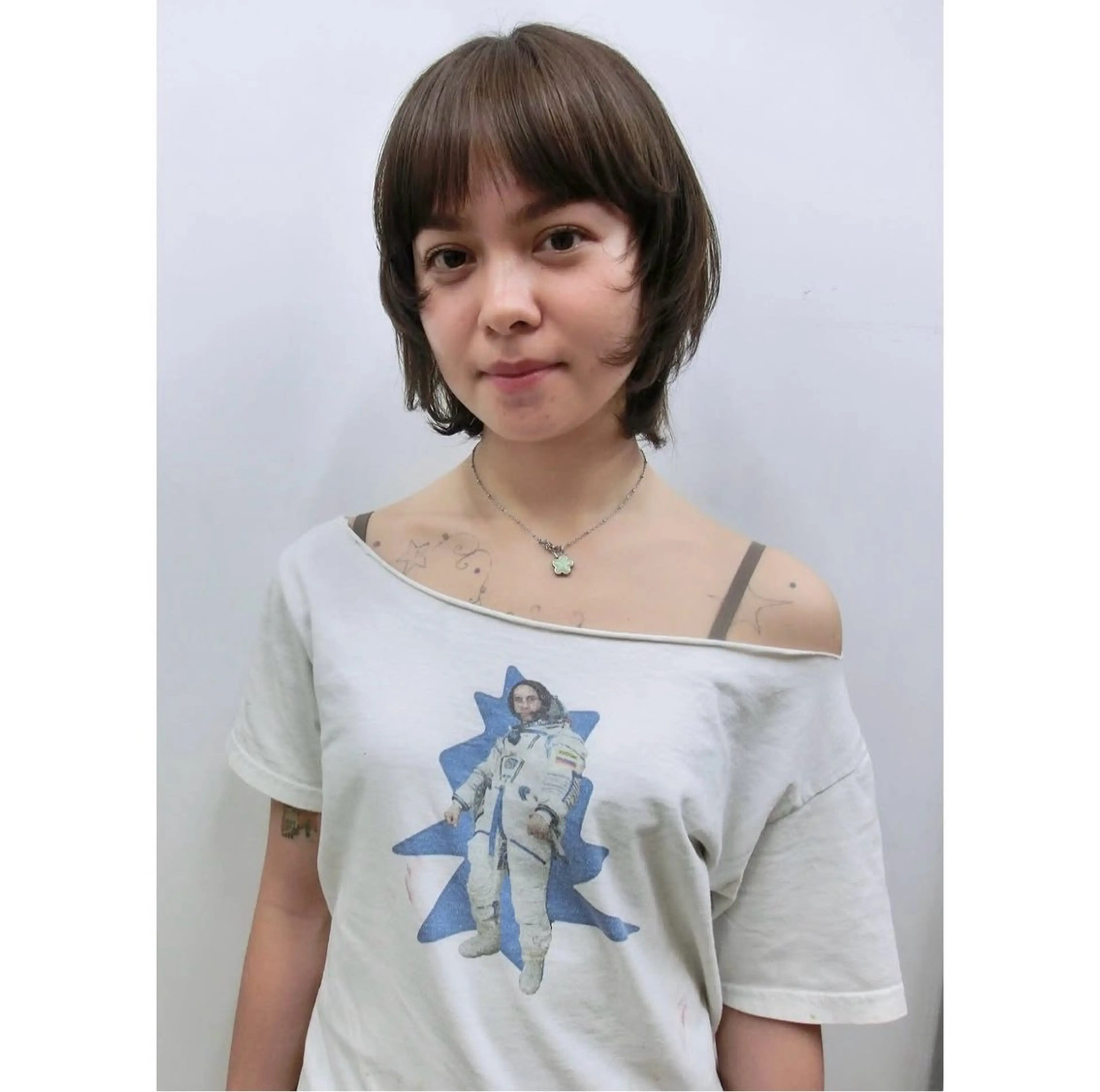 ショート ヘアカラー トリートメント ヘアセット Kanna 神奈のヘアスタイル