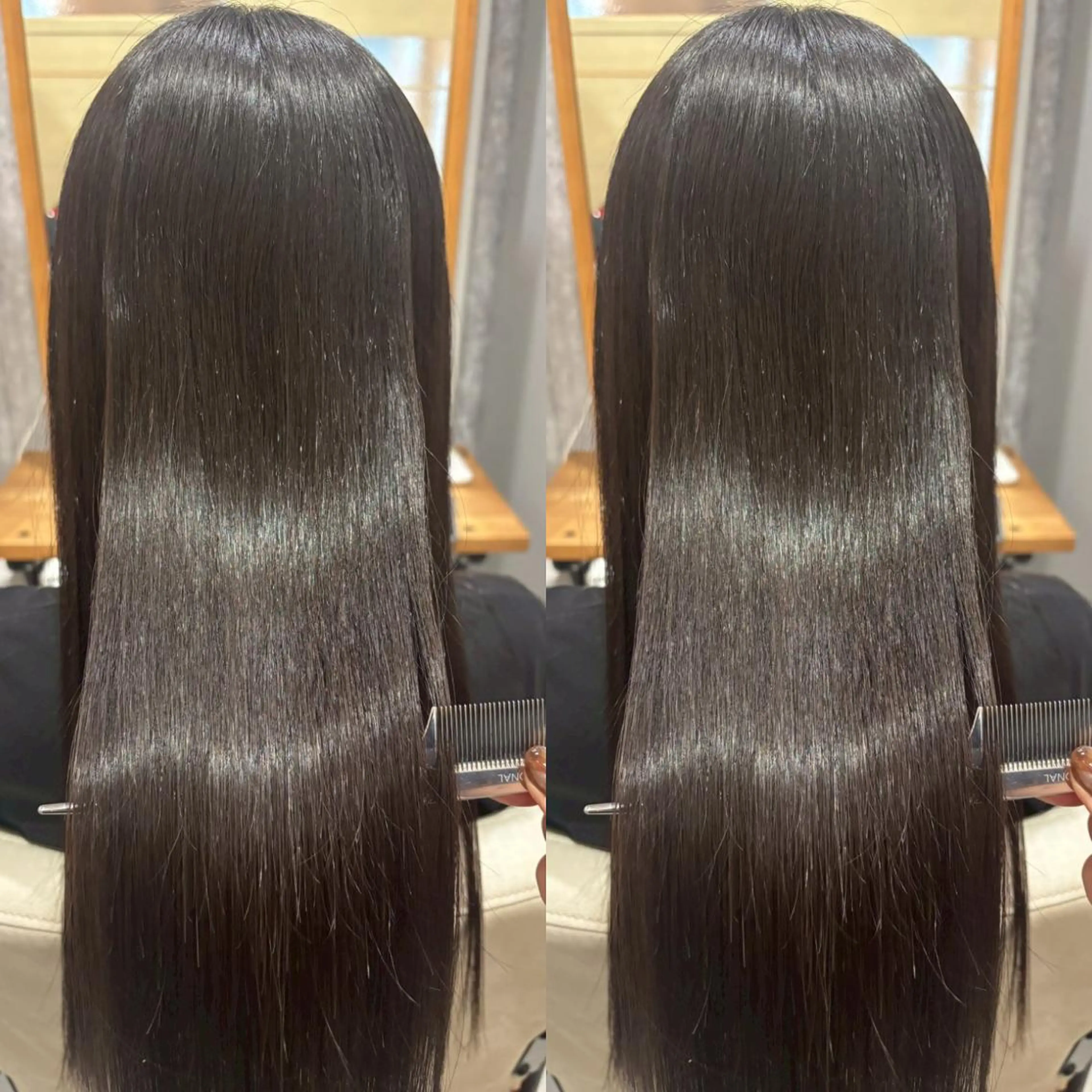 ロング 縮毛矯正 KAEDE💖 縮毛矯正/艶カラーのヘアスタイル