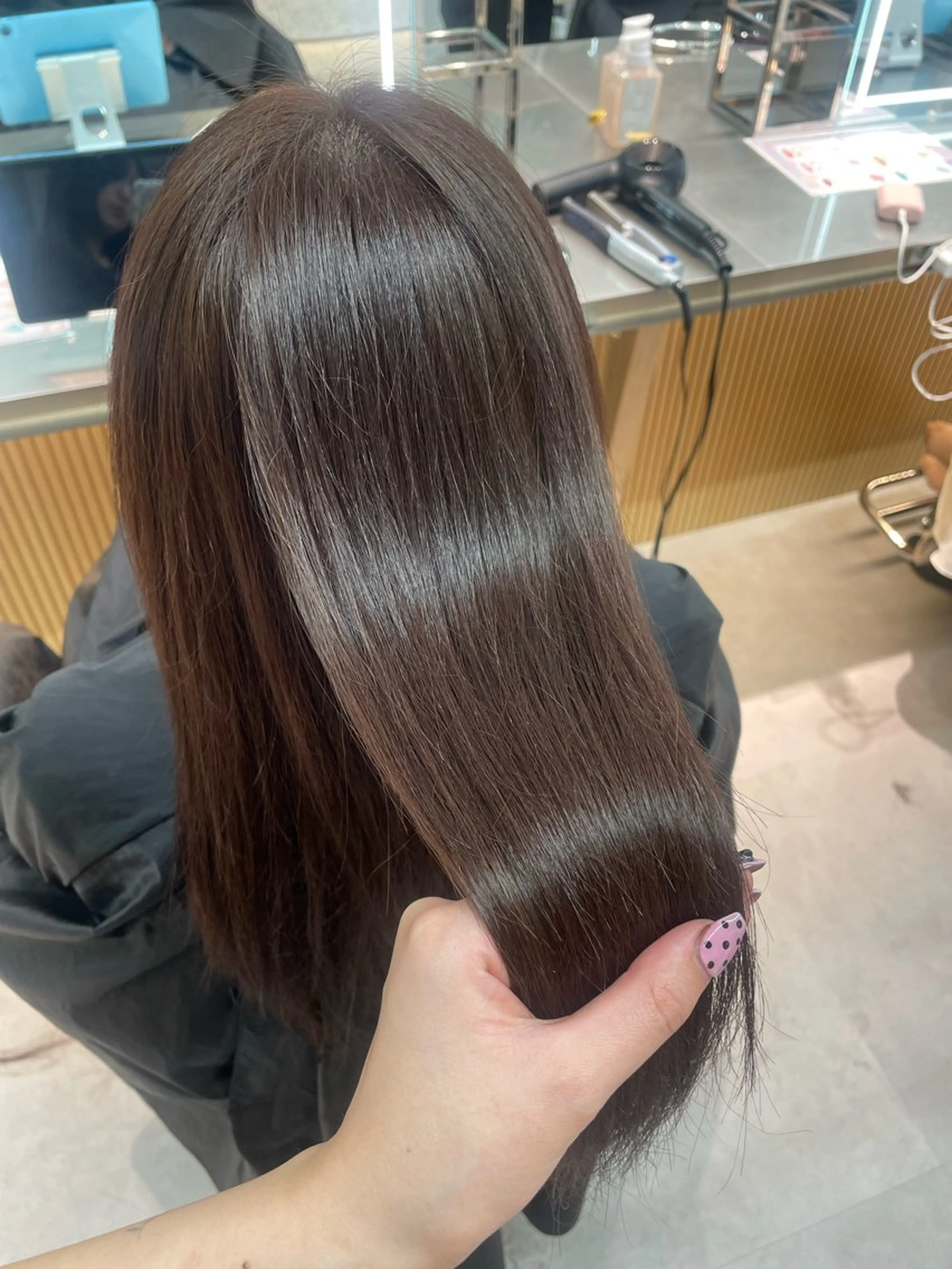 カラー カット 縮毛矯正 トリートメント ヘッドスパ 韓国ヘア/レイヤー Londエレンのヘアスタイル