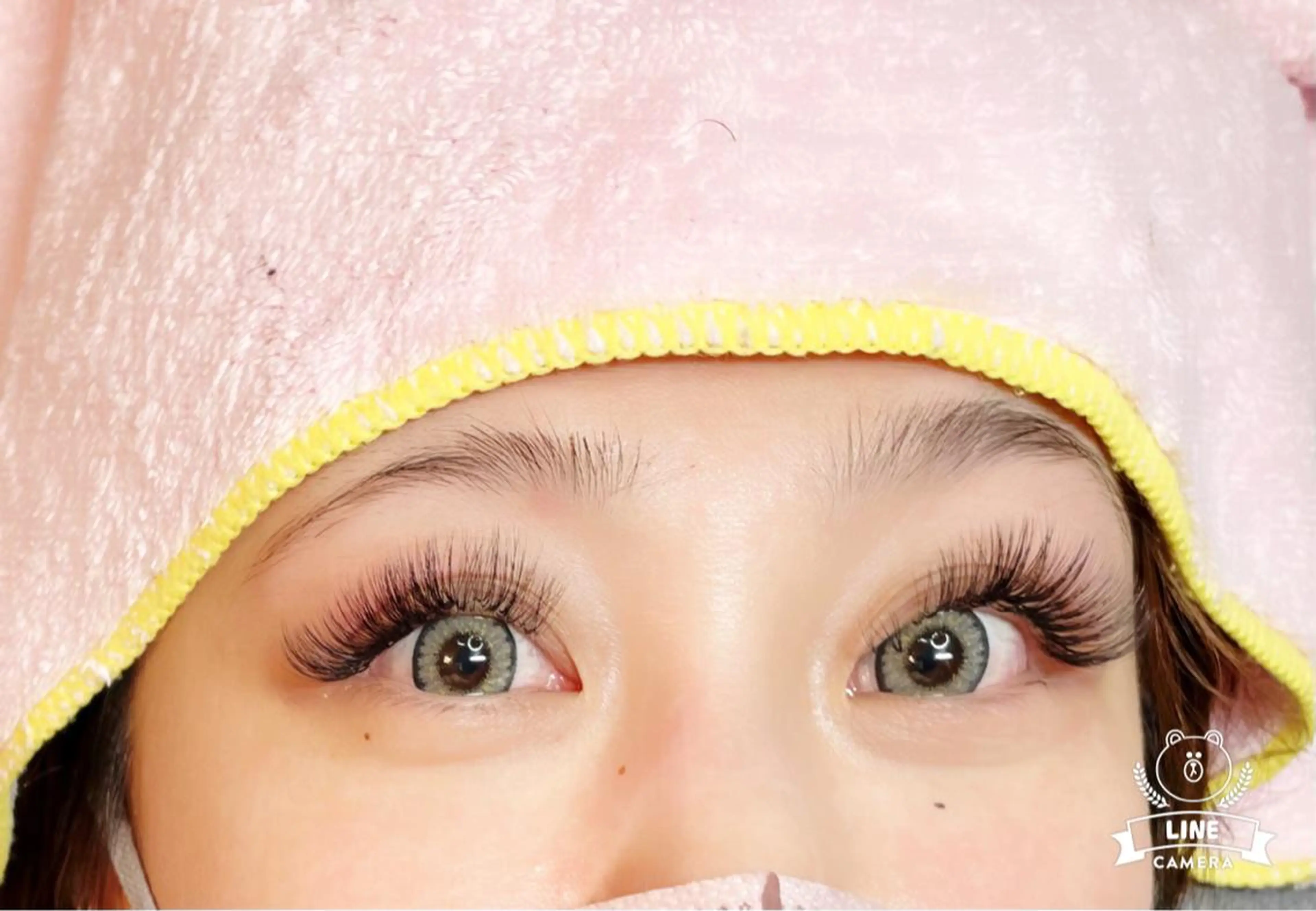 マツエク・マツパ ボリュームラッシュ Orange  Camelのマツエク・マツパデザイン