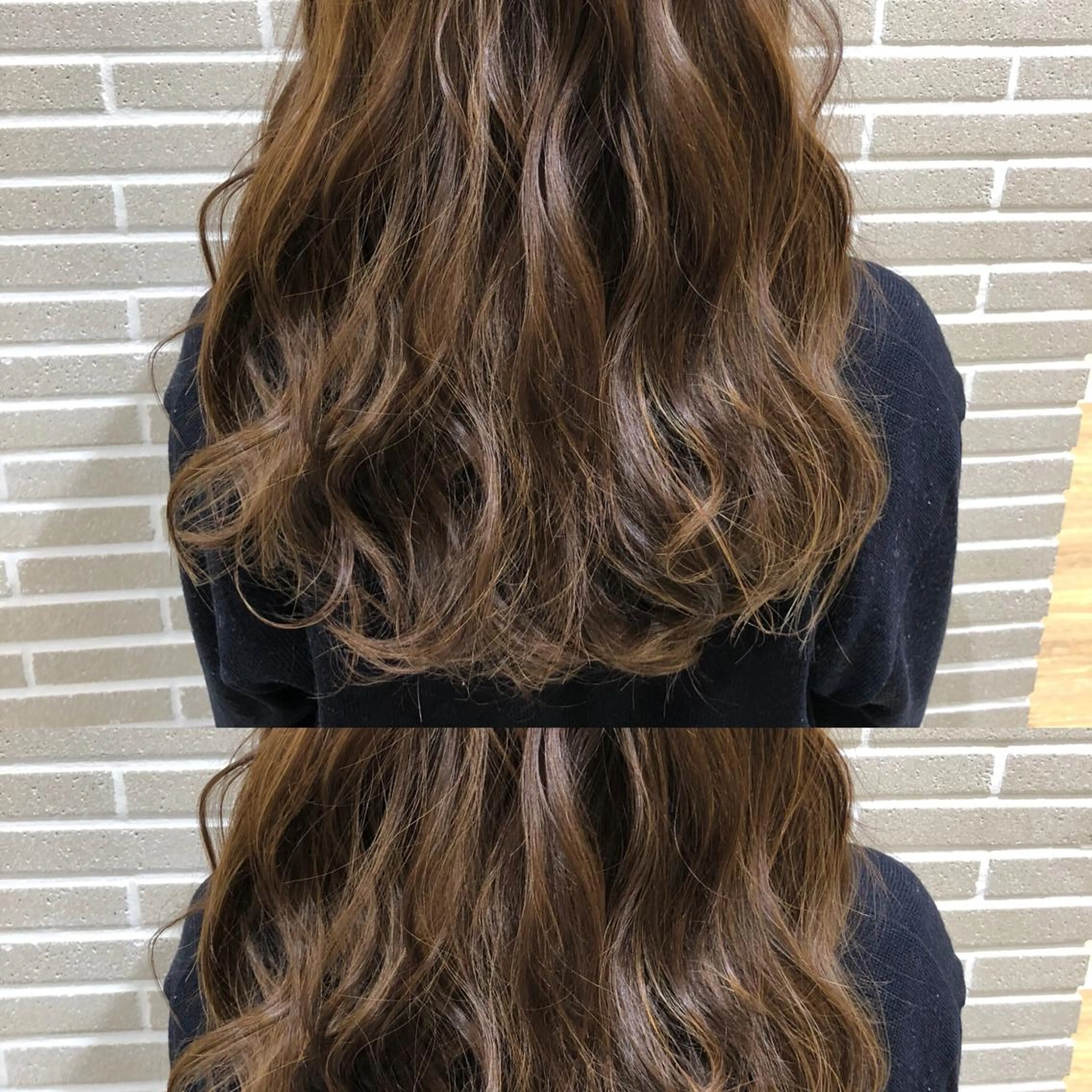 ロング カラー ヘアアレンジ カット ヘアカラー トリートメント 山北 咲子のヘアスタイル