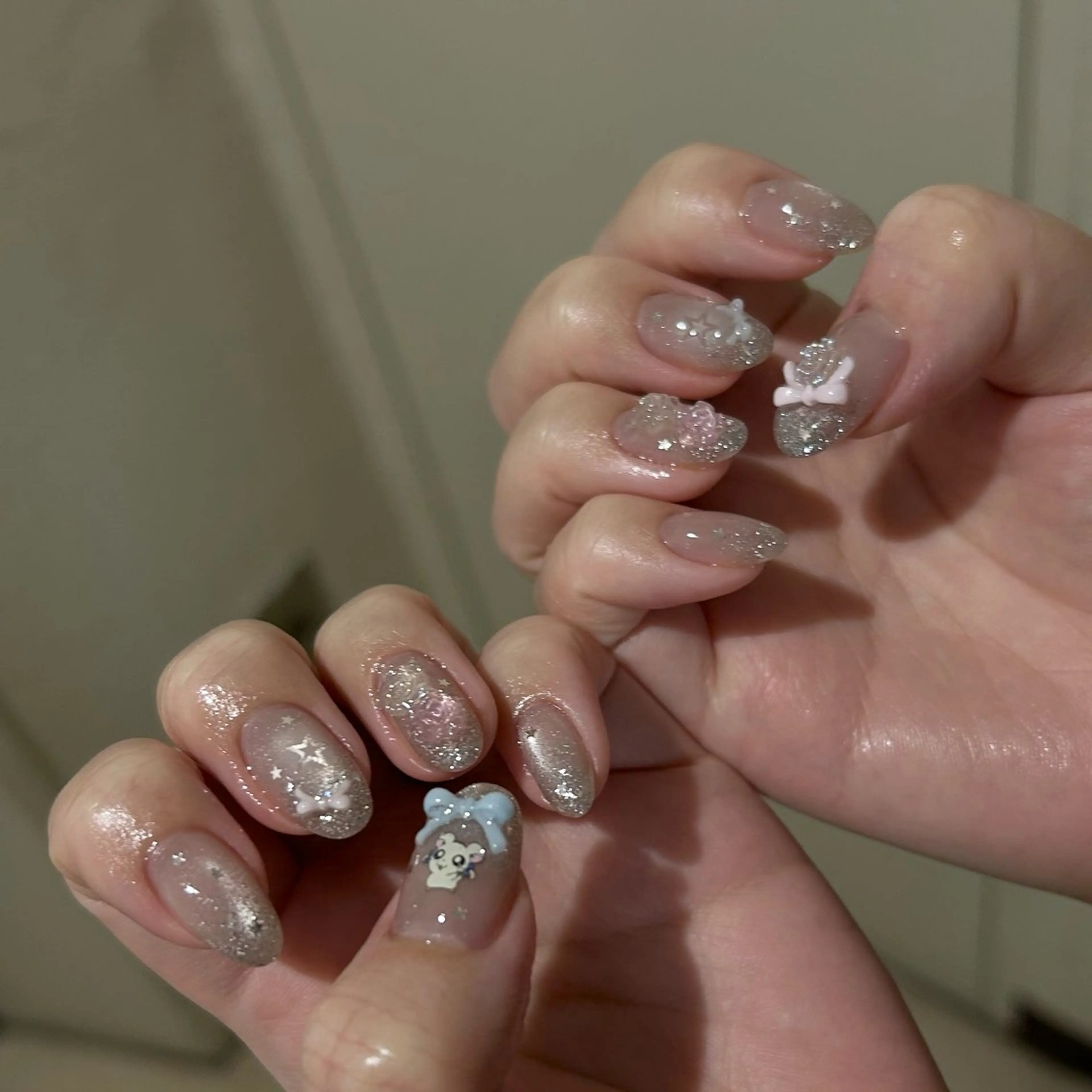 ネイル パラあり！フィルイン 美フォルムのネイルデザイン