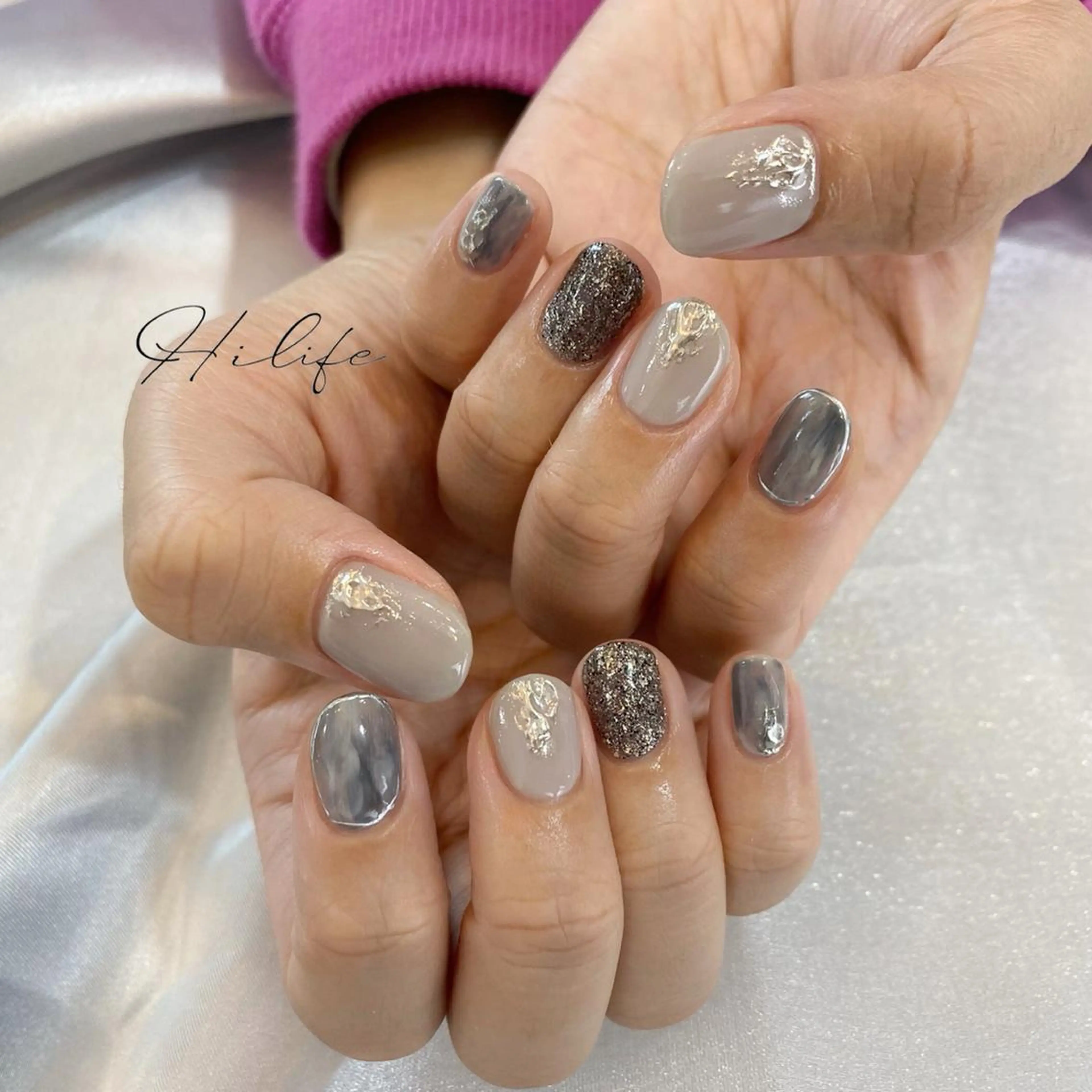 ネイル 成人式 Nail Adore.のネイルデザイン