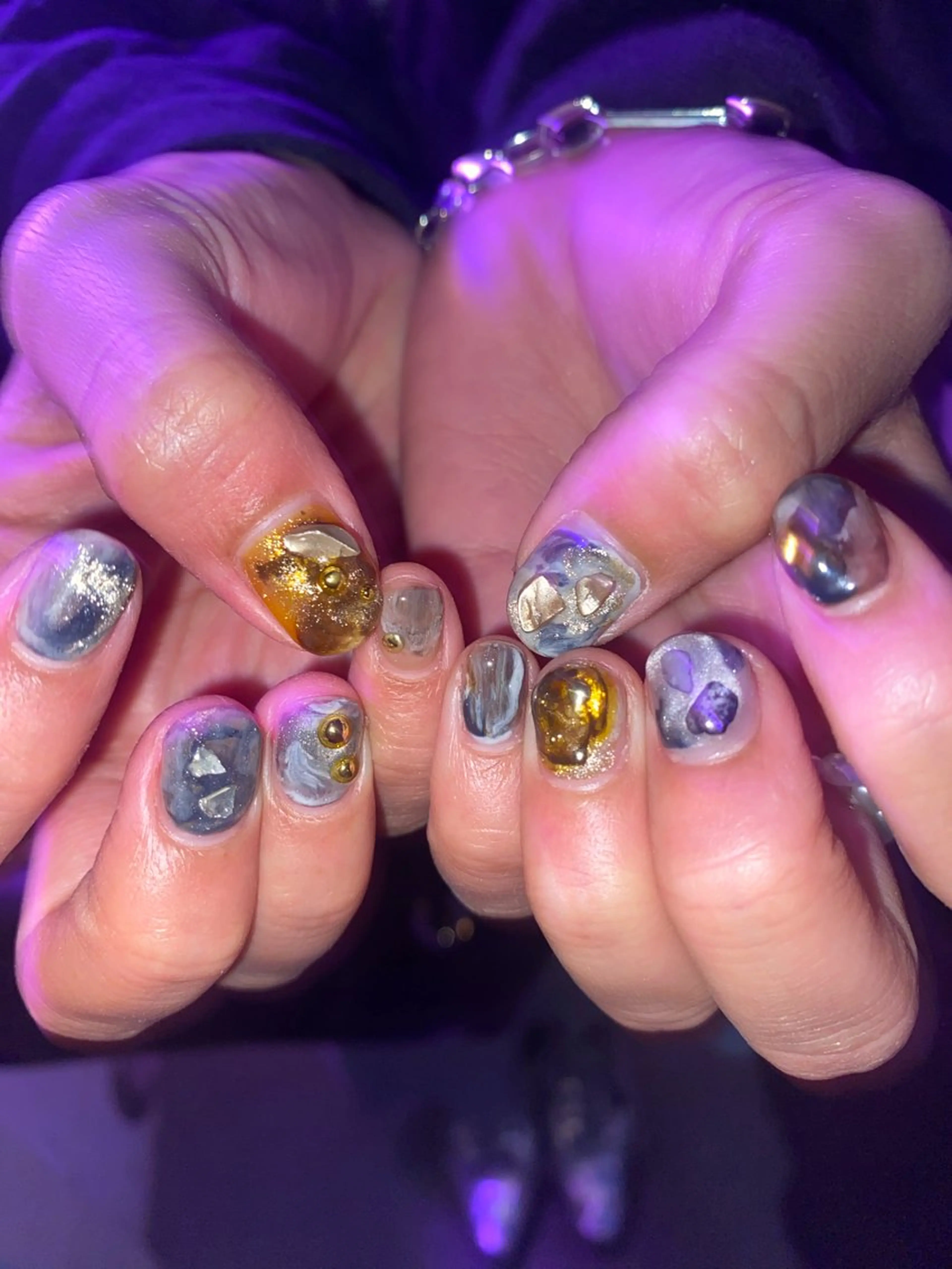 ネイル ハンドネイル hana (..)個 性派/メンズネイル◎のネイルデザイン