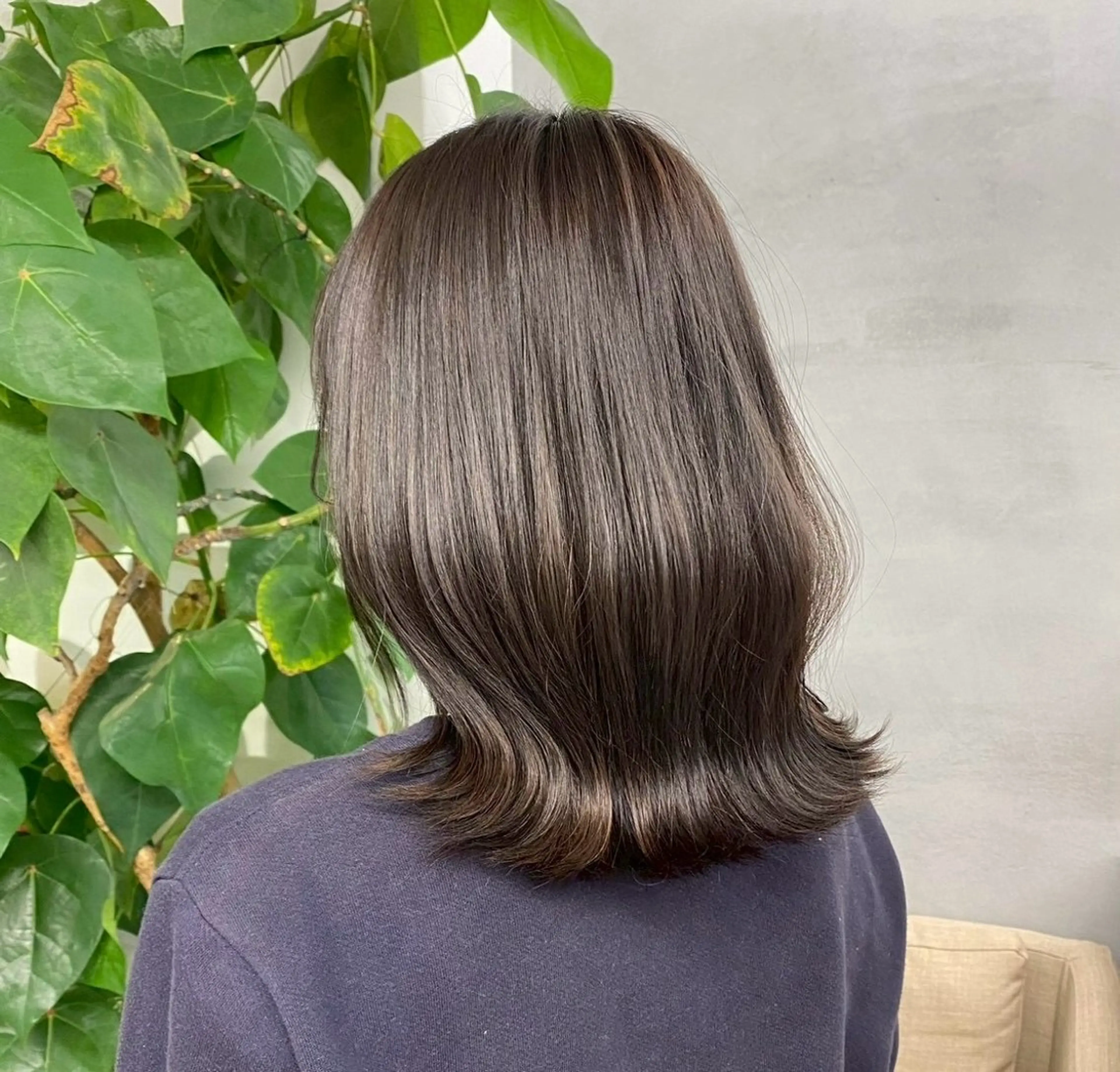 カラー ✨️赤み消しカラー/ ミルクティーベージュのヘアスタイル