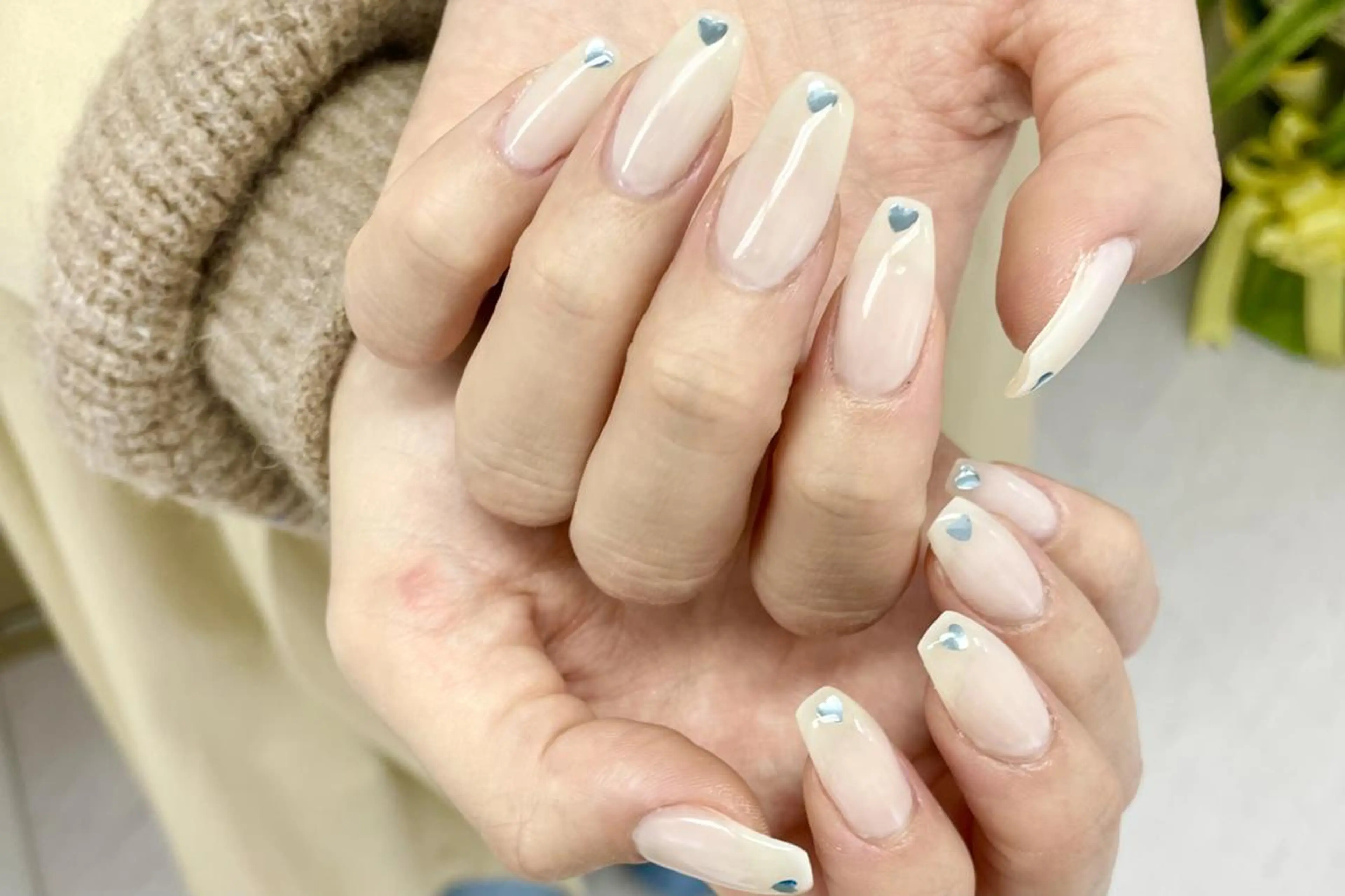 ネイル ハンドネイル 大阪福島韓国束感まつ げ Sayaka🤍のマツエク・マツパデザイン