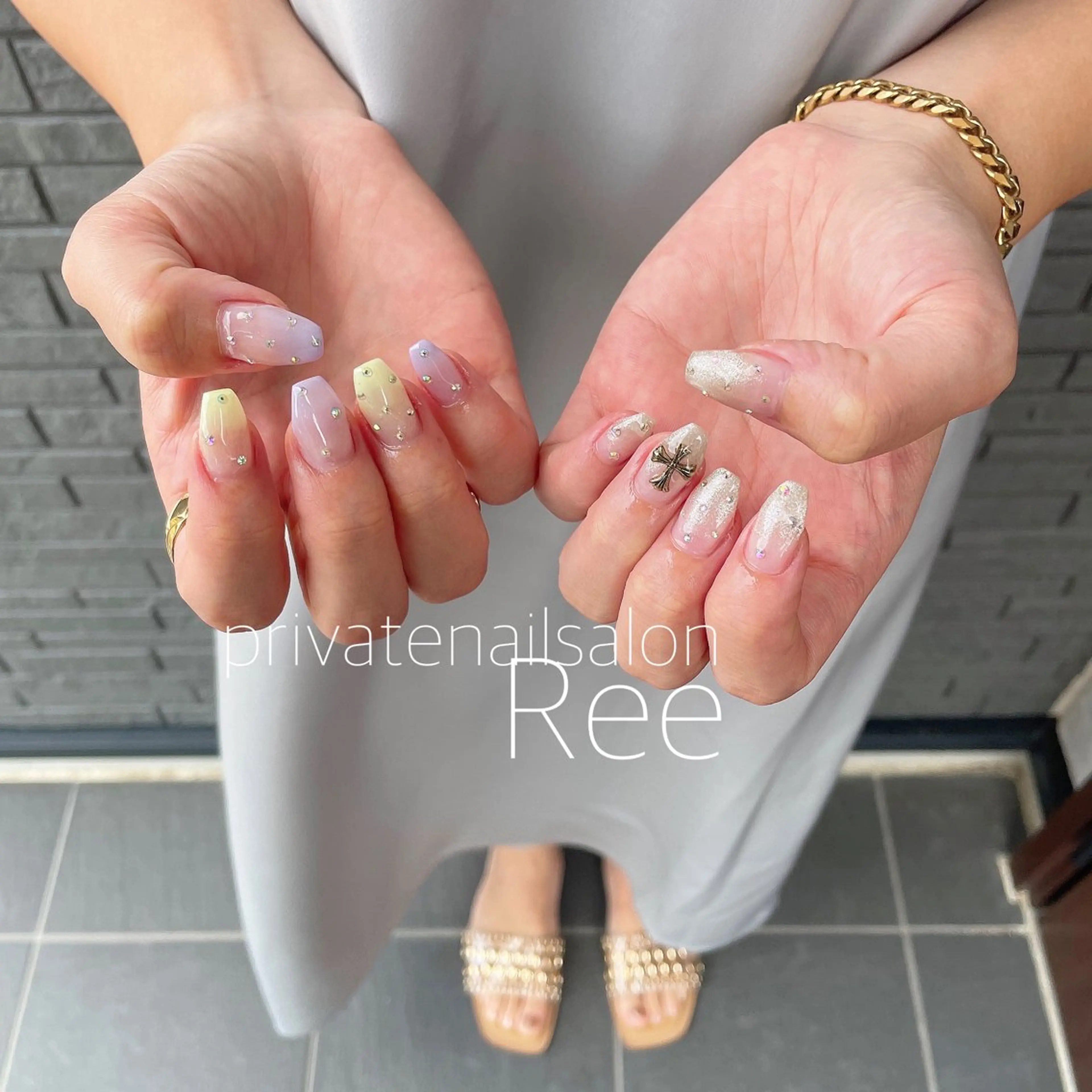 ネイル 知花 梨花のネイルデザイン