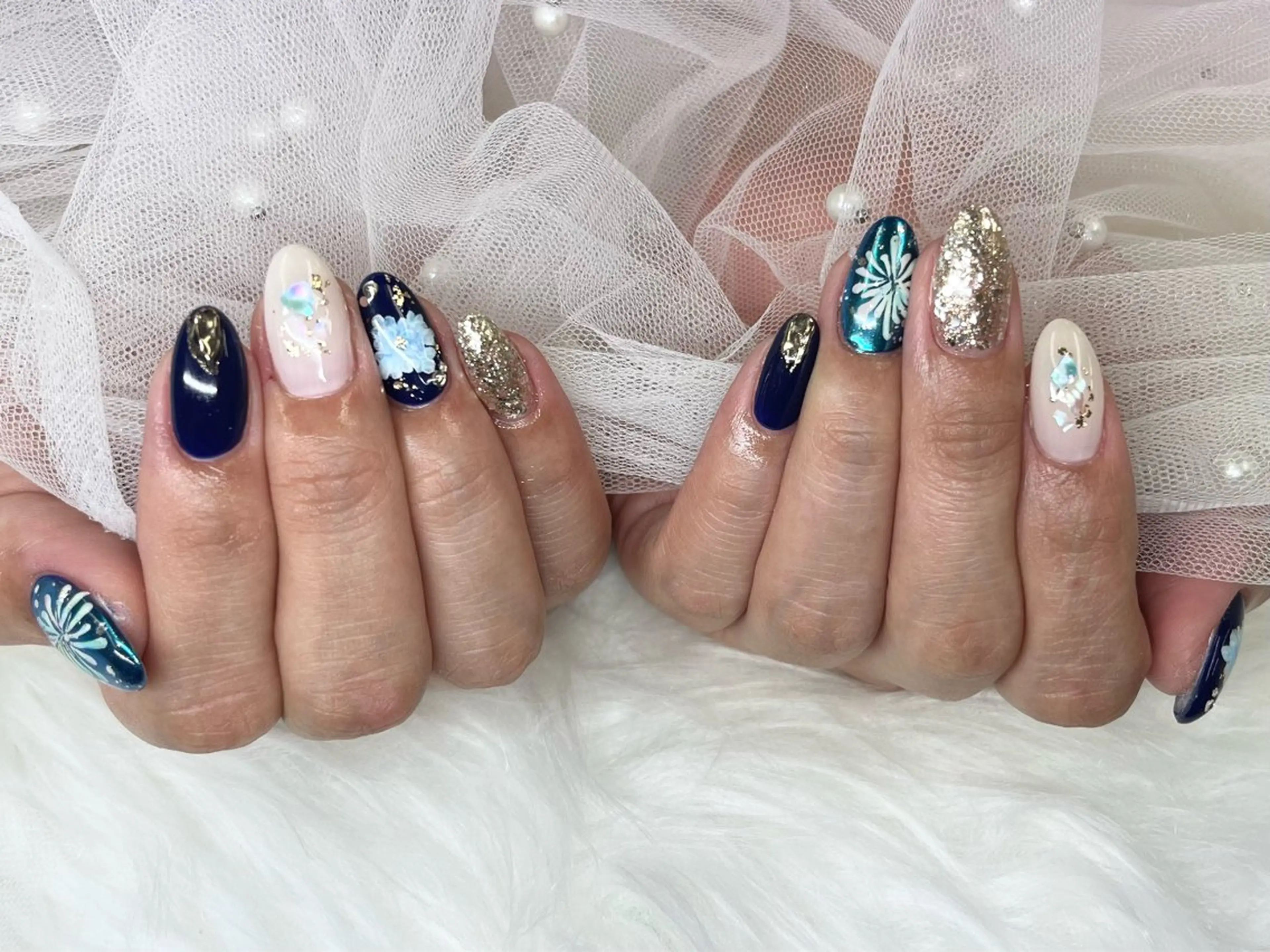 ネイル ハンドネイル Nailsalon Sis Linkのネイルデザイン