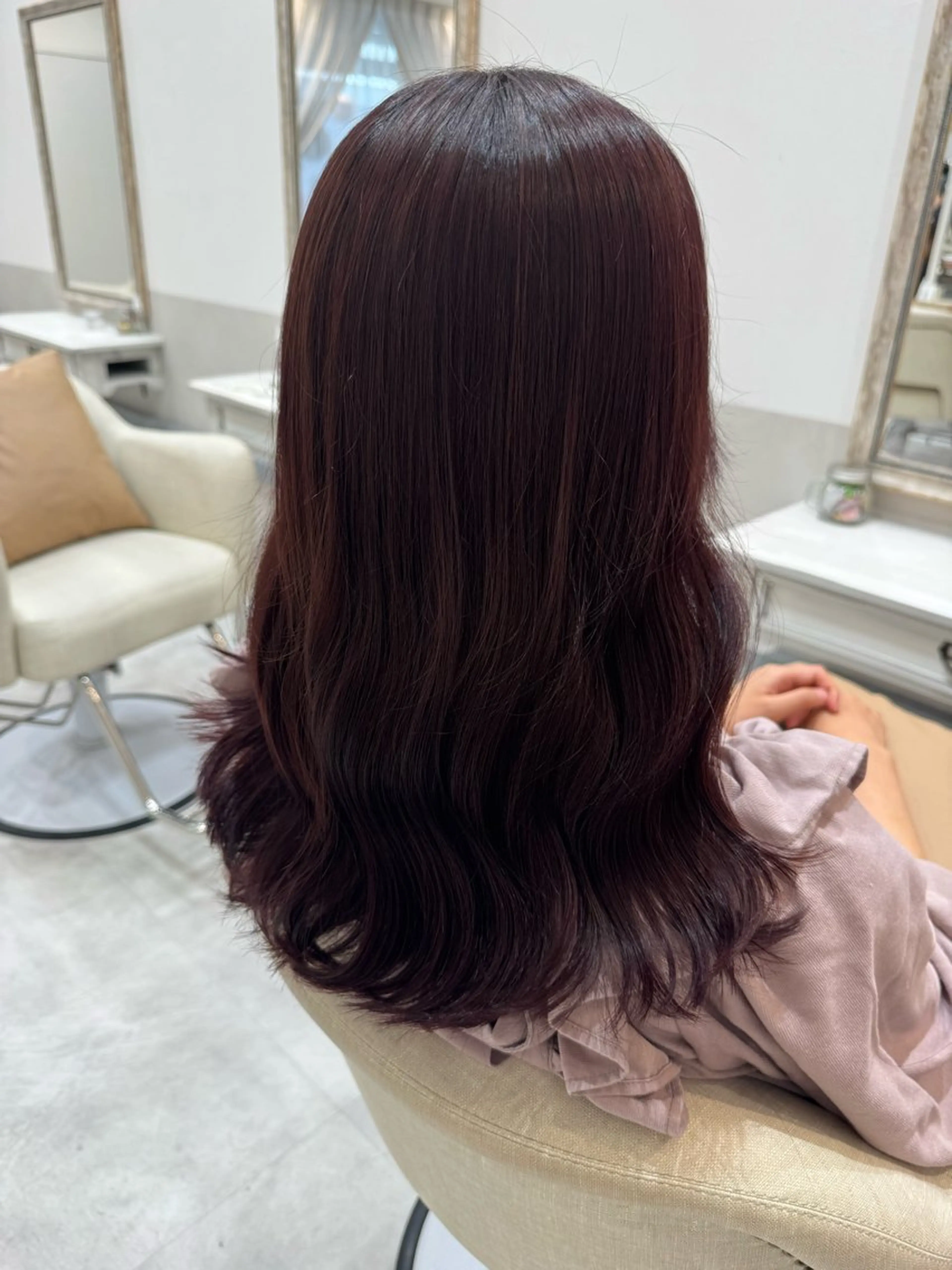 セミロング カラー ❀ 涼華のヘアスタイル